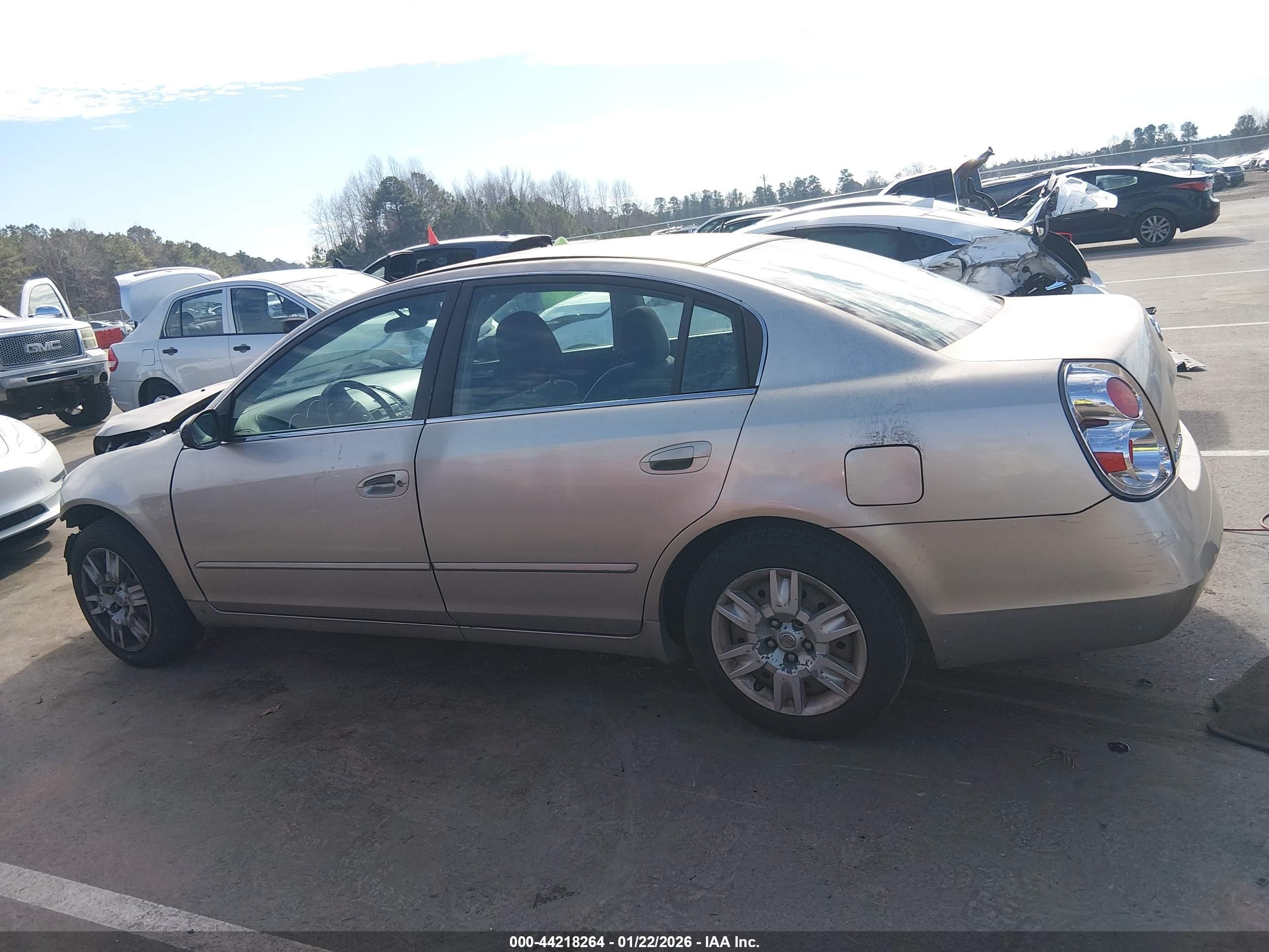 2006 Nissan Altima 2.5 S Champagne vin: 1N4AL11D56C207029