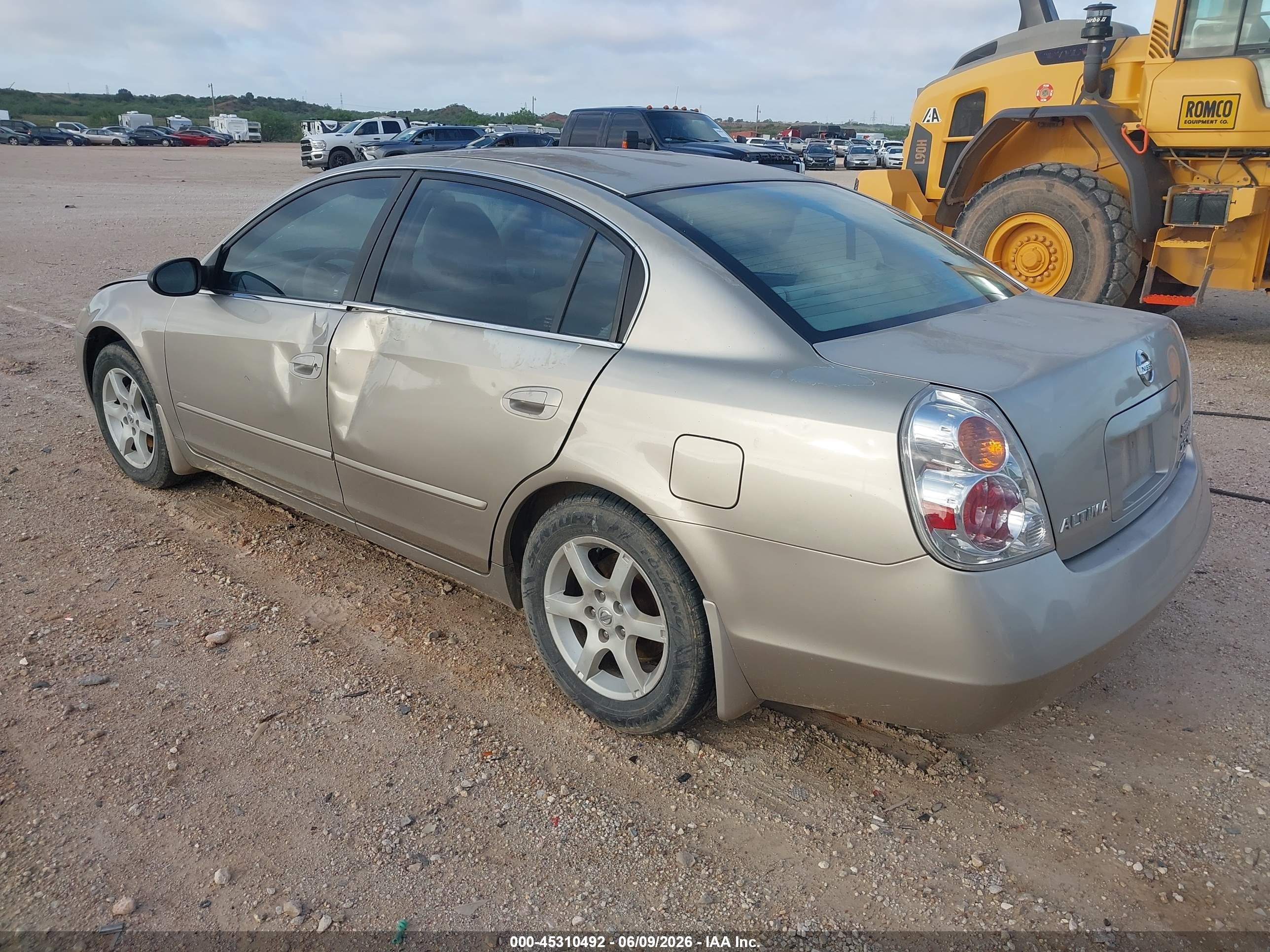 2006 Nissan Altima 2.5 S Silver vin: 1N4AL11D56N318457