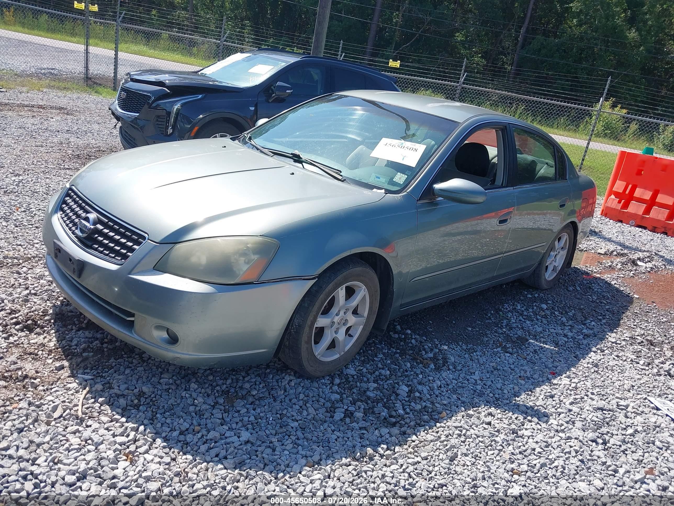 2006 Nissan Altima 2.5 S Green vin: 1N4AL11D56N335954