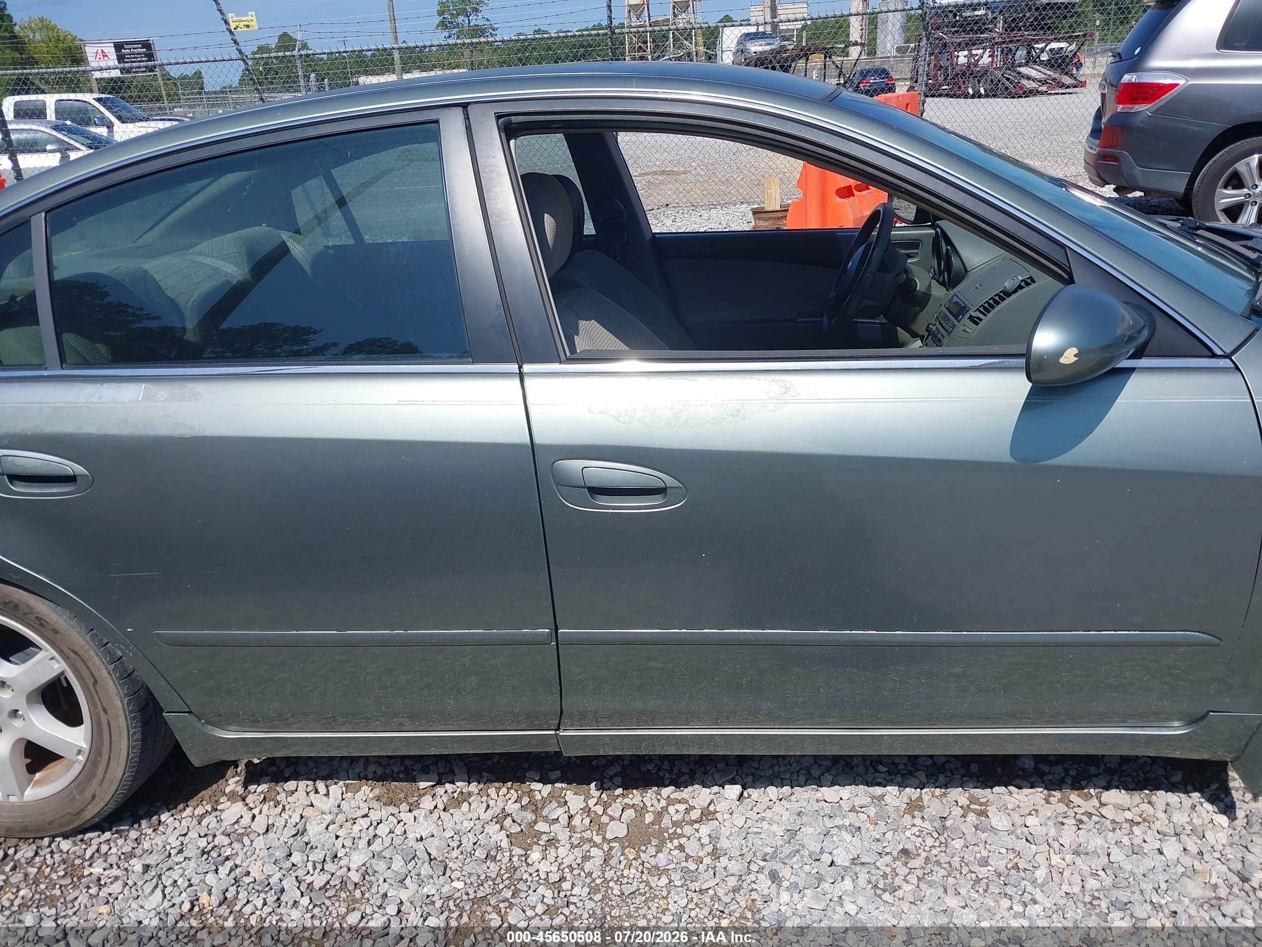 2006 Nissan Altima 2.5 S Green vin: 1N4AL11D56N335954