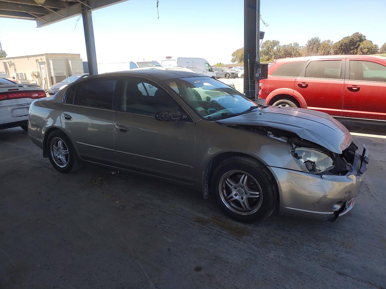 2006 Nissan Altima 2.5 Gray vin: 1N4AL11D56N349983