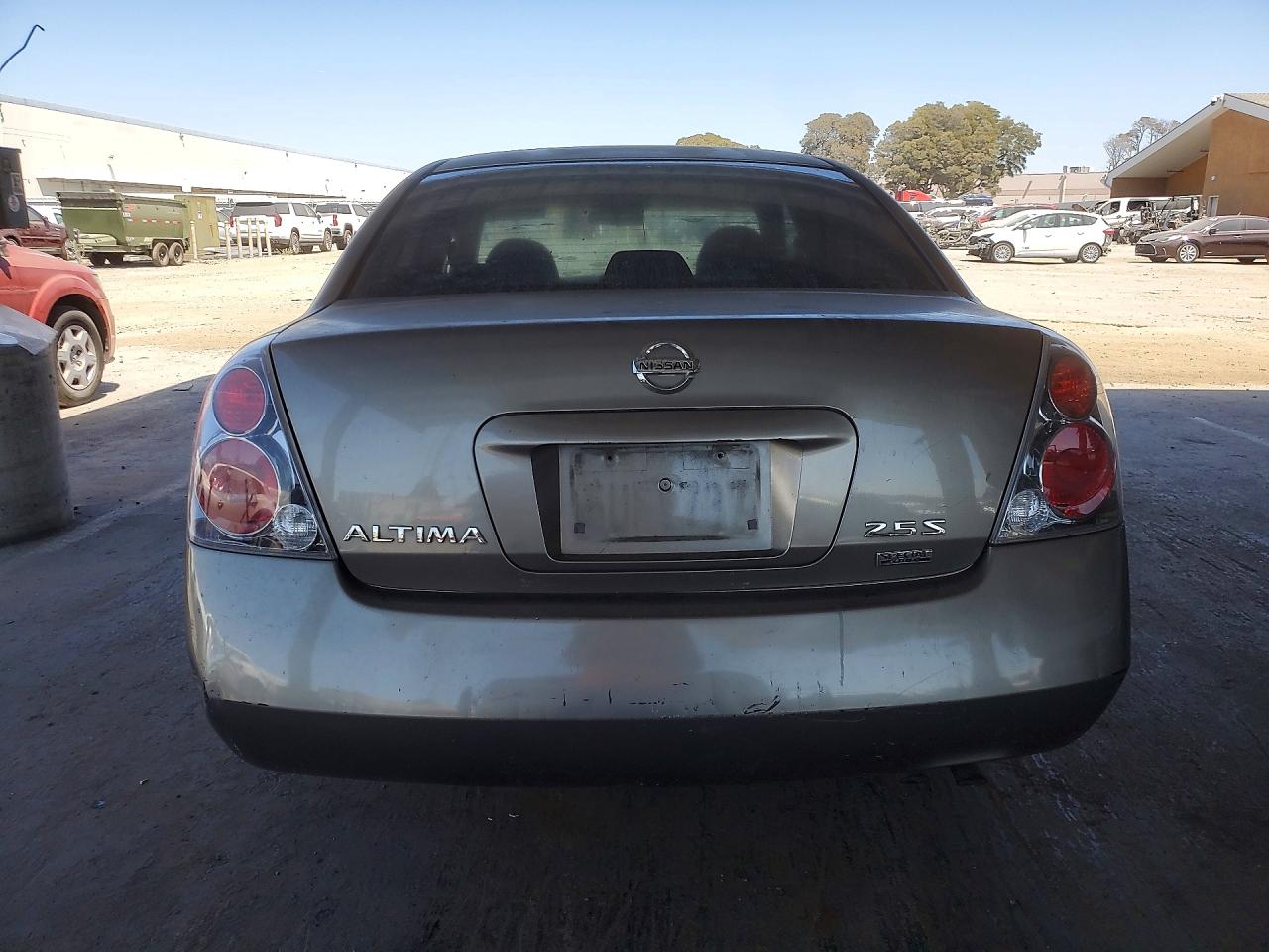 2006 Nissan Altima 2.5 Gray vin: 1N4AL11D56N349983