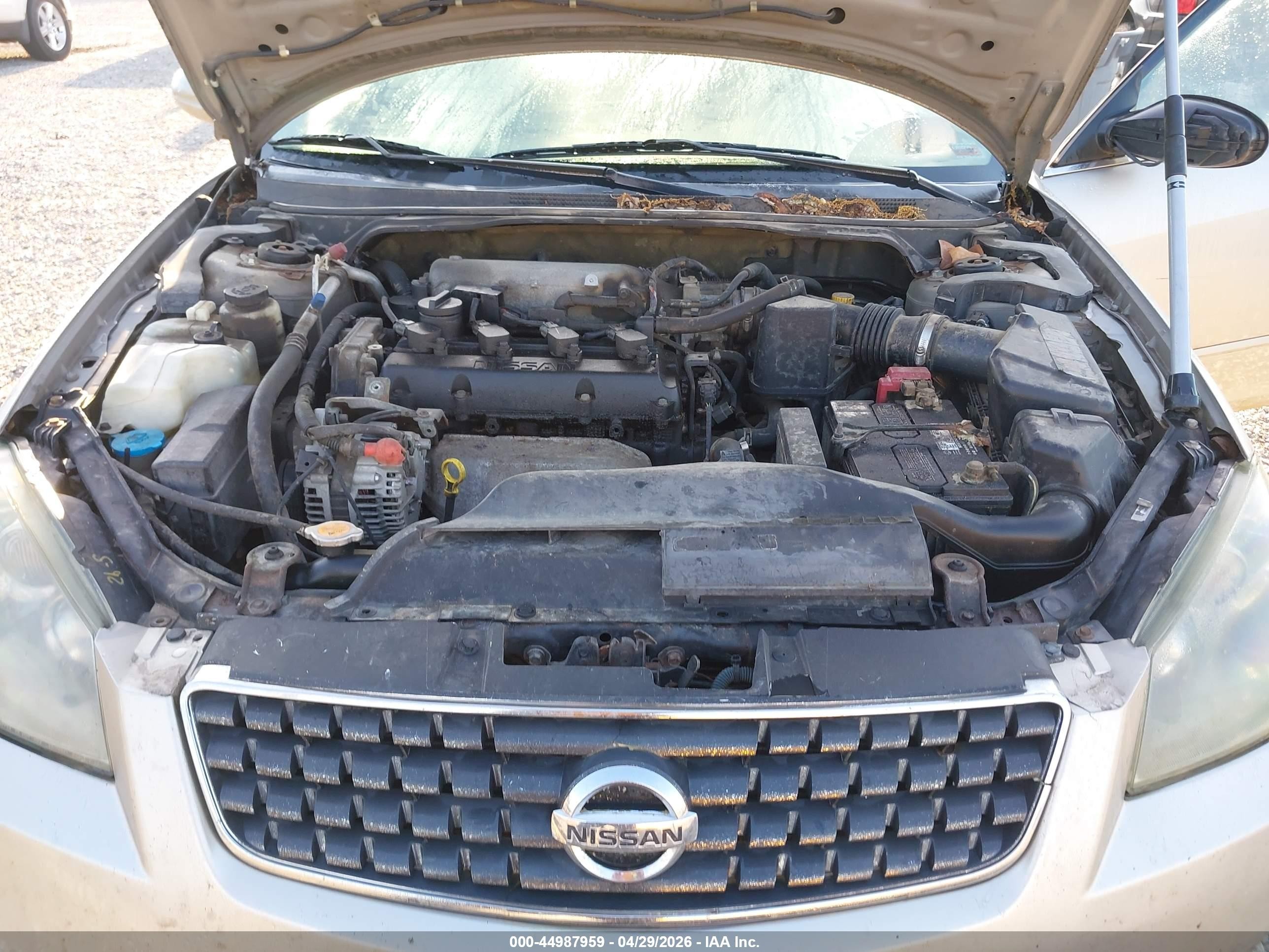 2006 Nissan Altima 2.5 S Champagne vin: 1N4AL11D56N366203