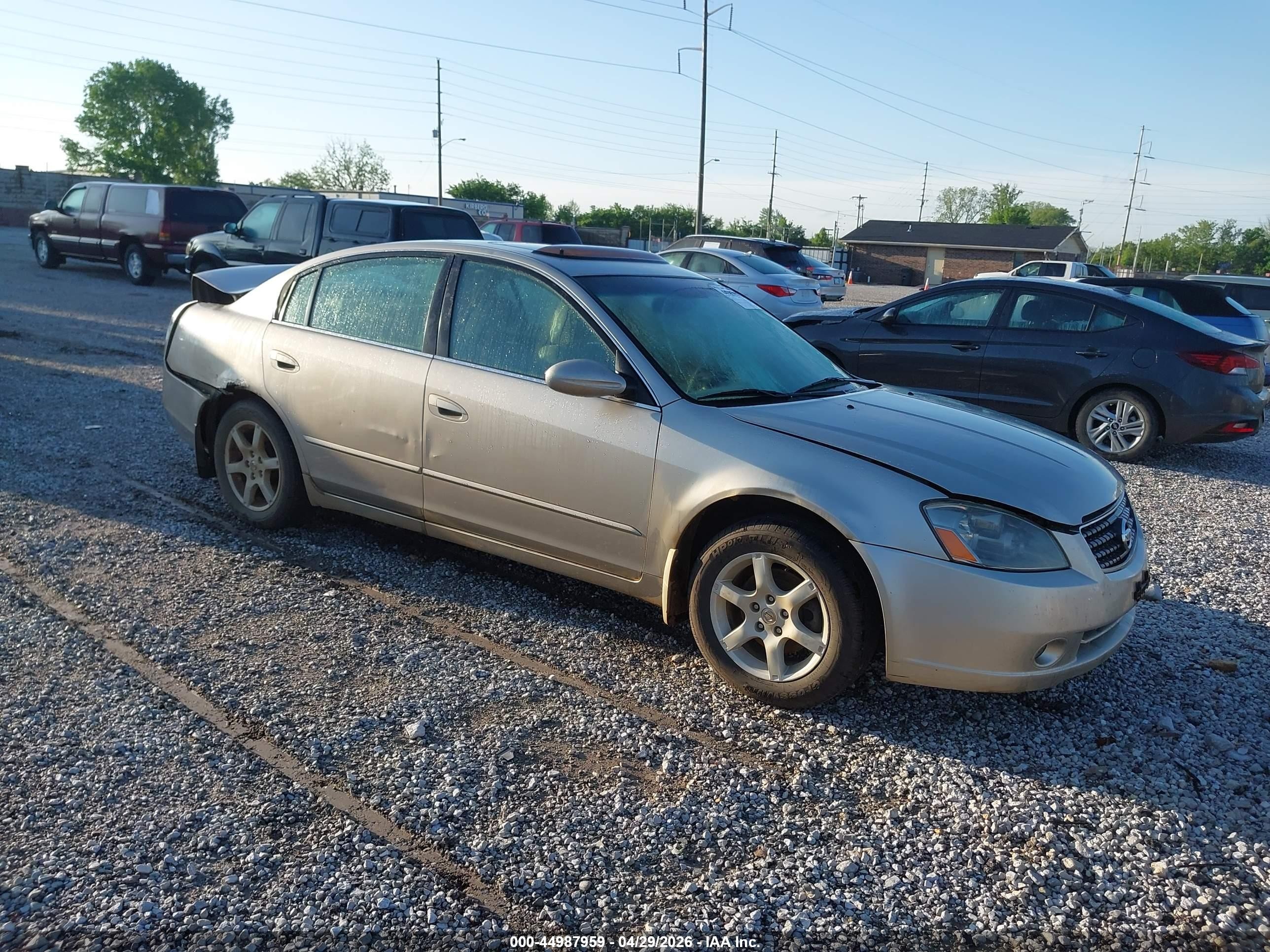 2006 Nissan Altima 2.5 S Champagne vin: 1N4AL11D56N366203