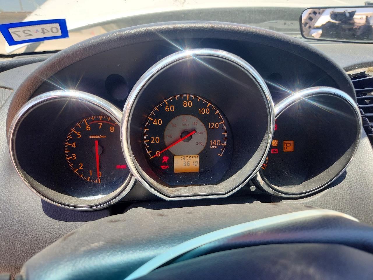 2006 Nissan Altima 2.5 White vin: 1N4AL11D56N386001