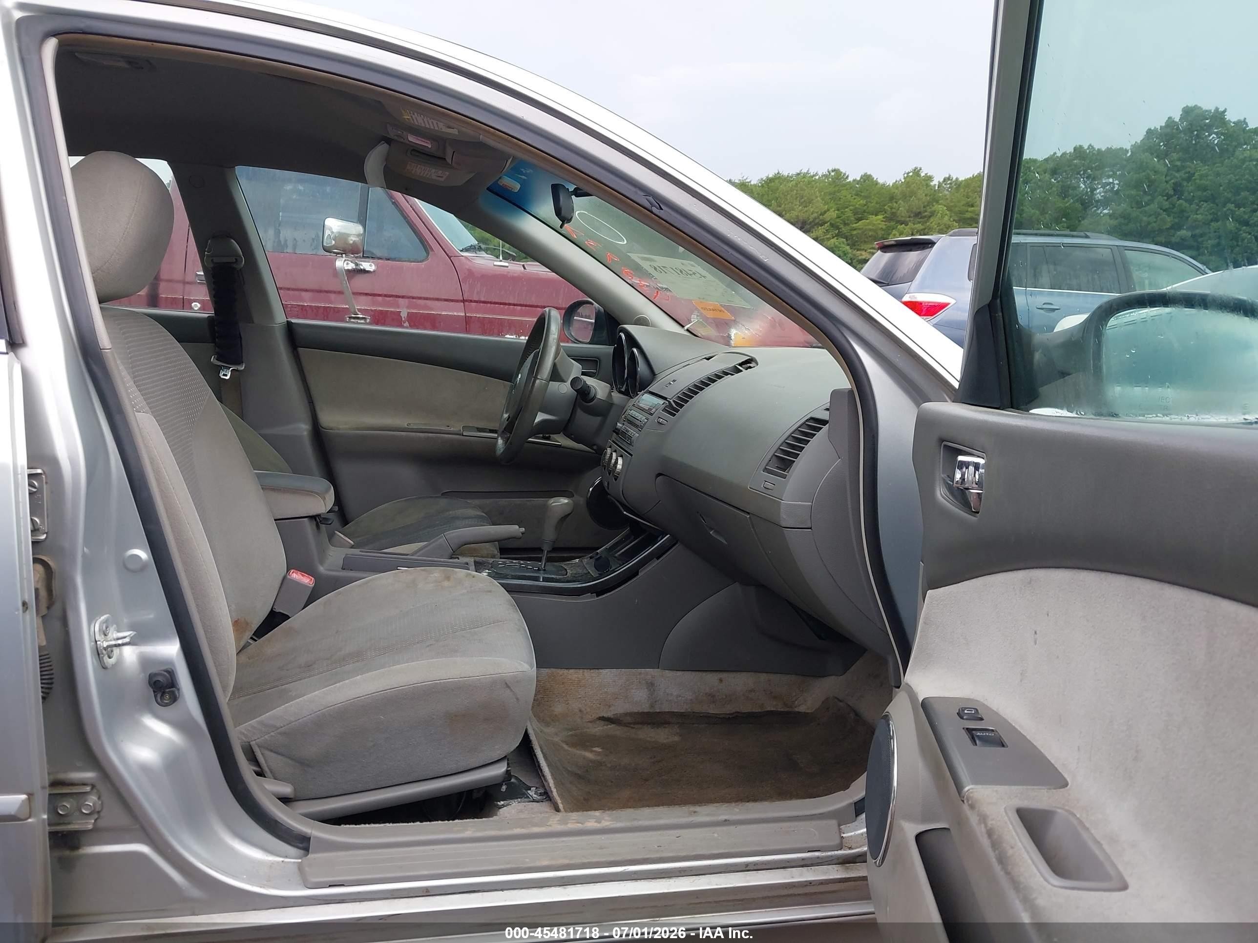 2006 Nissan Altima 2.5 S Silver vin: 1N4AL11D56N438937