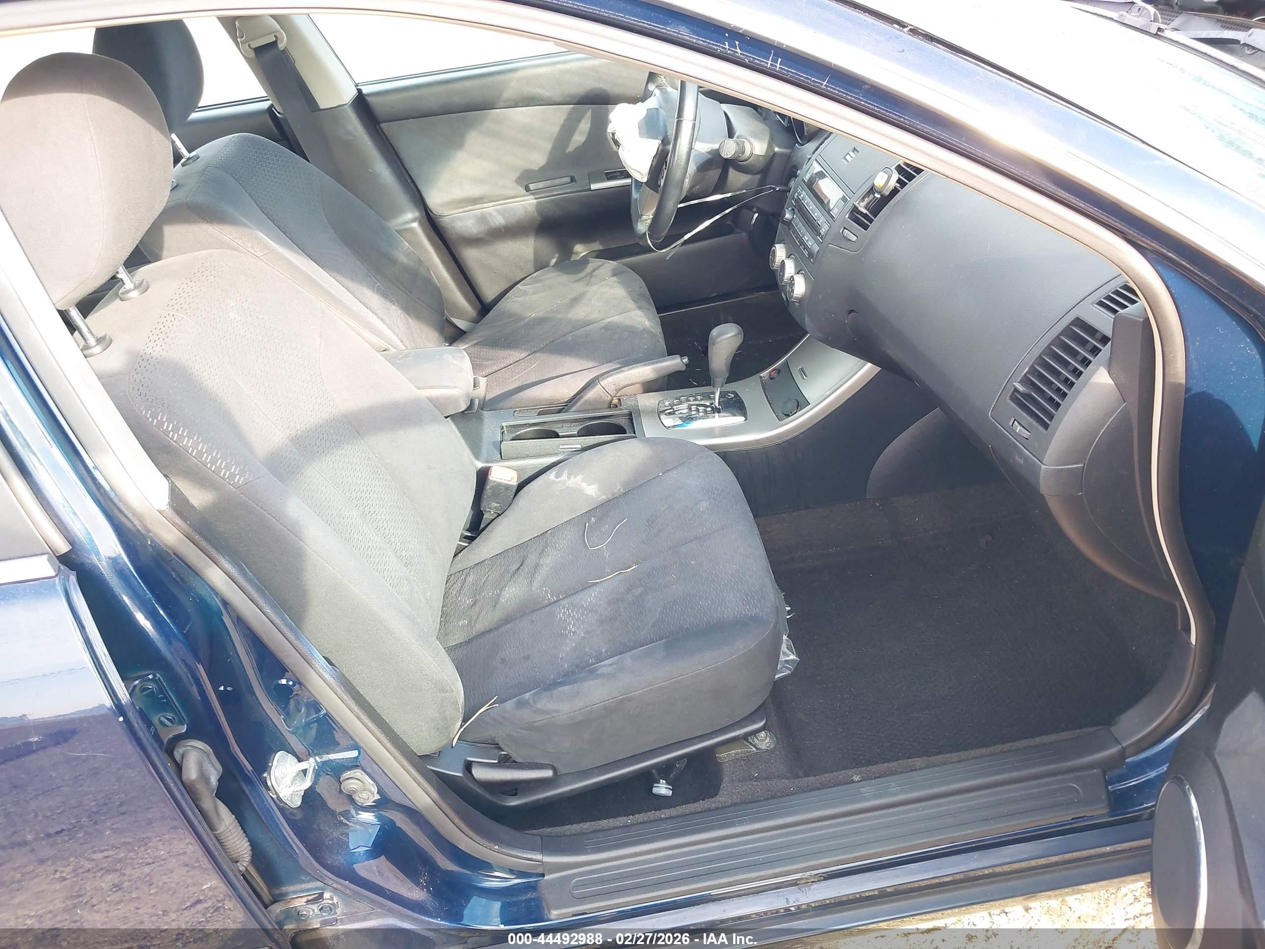 2006 Nissan Altima 2.5 S Blue vin: 1N4AL11D56N439778