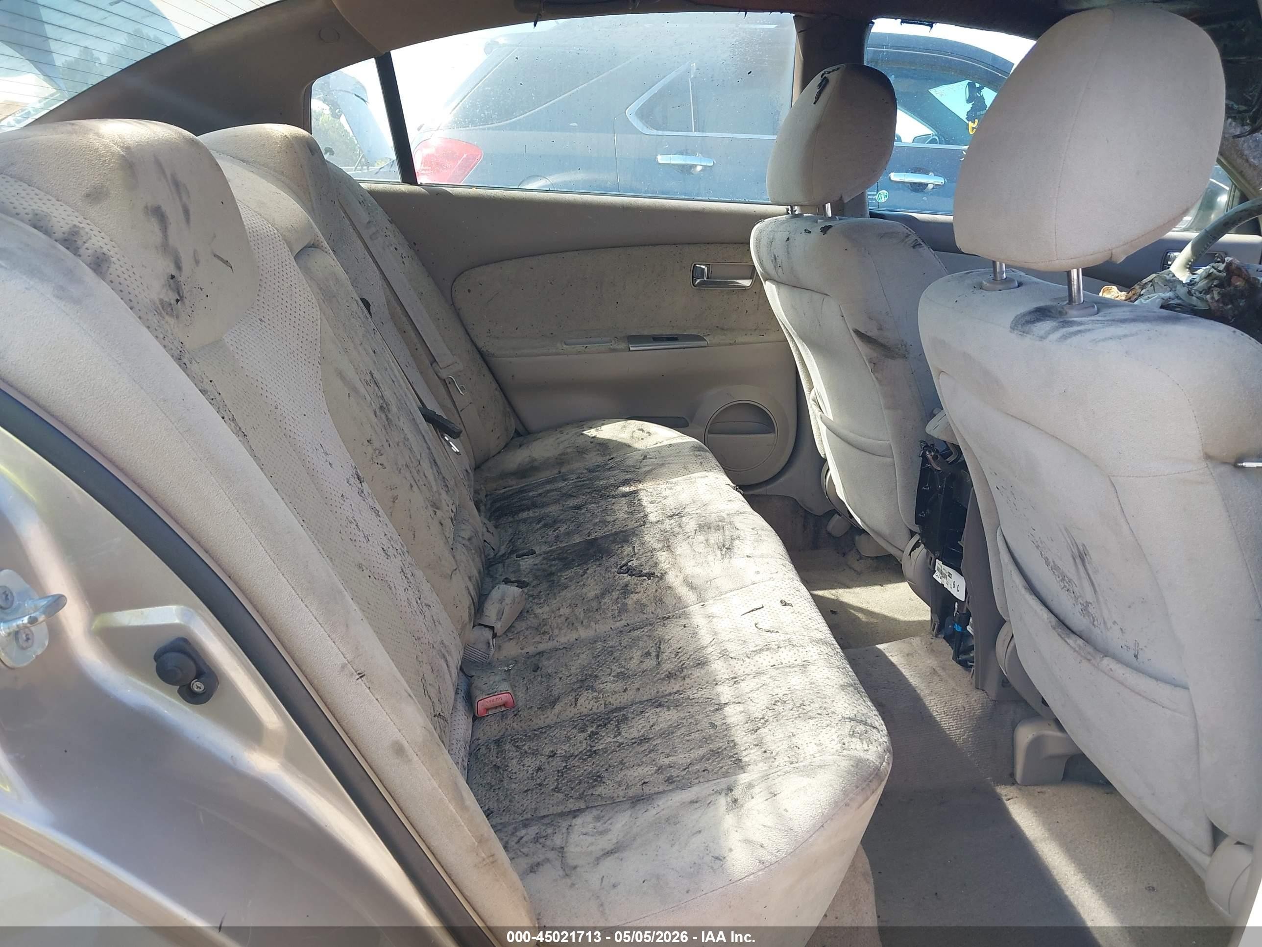 2006 Nissan Altima 2.5 S Бежевый vin: 1N4AL11D56N442115