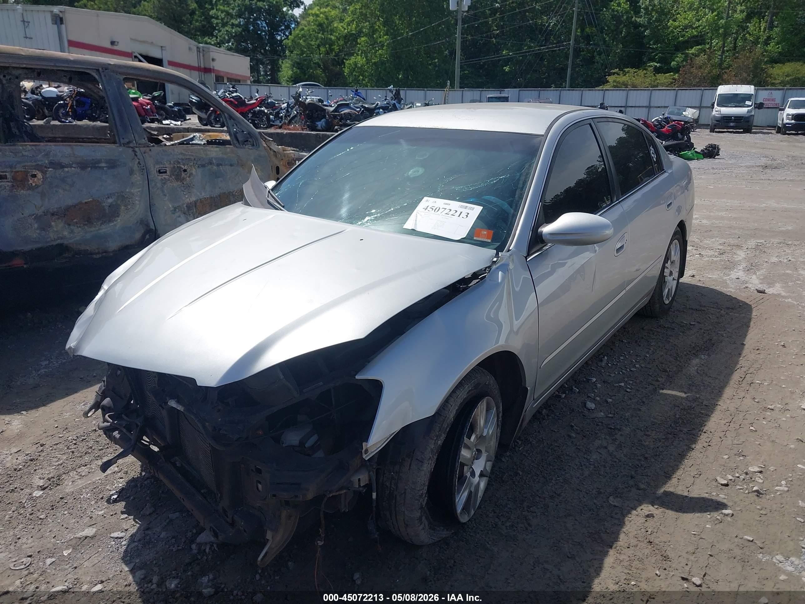 2006 Nissan Altima 2.5 S Silver vin: 1N4AL11D56N459965