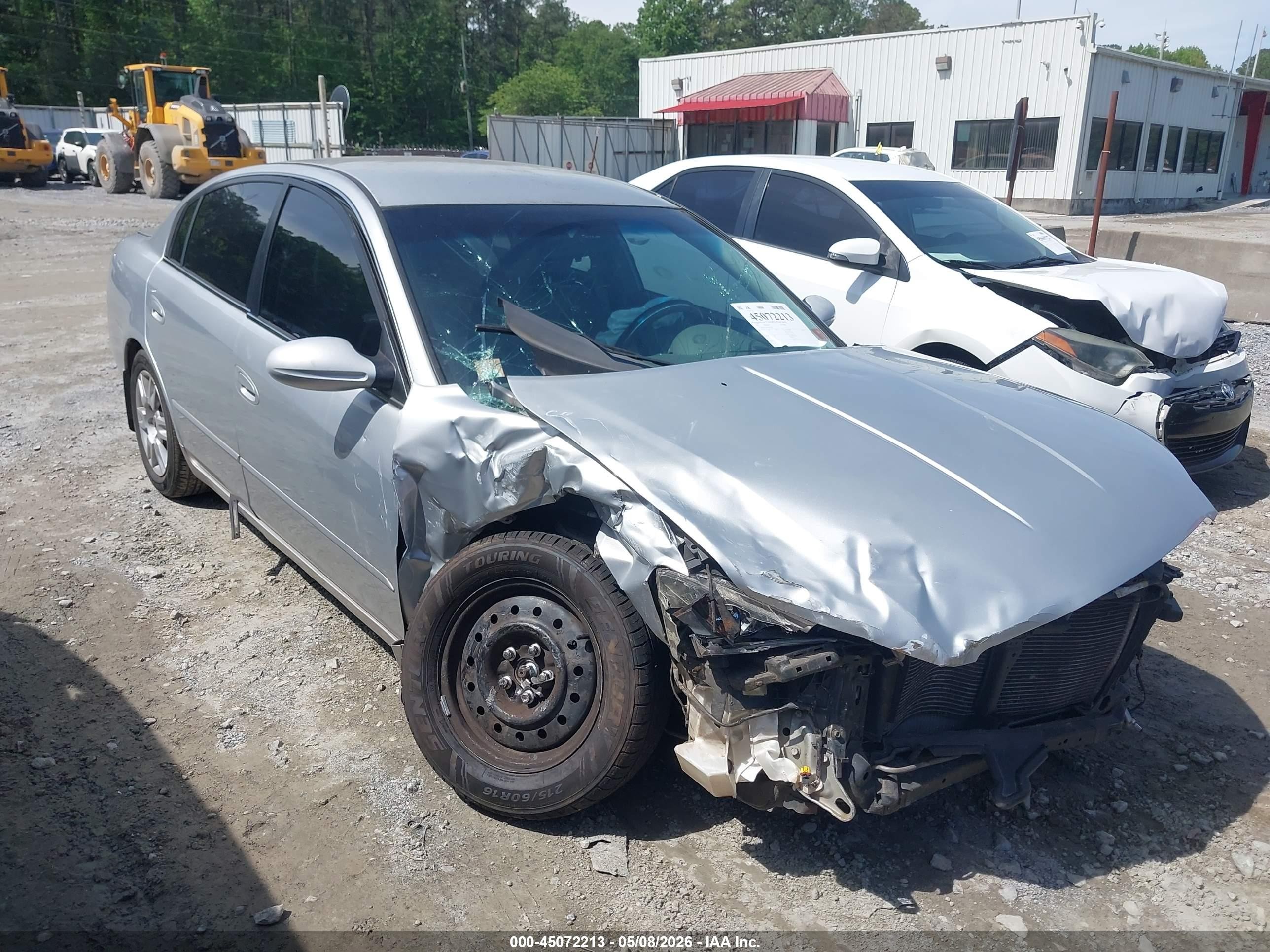 2006 Nissan Altima 2.5 S Silver vin: 1N4AL11D56N459965
