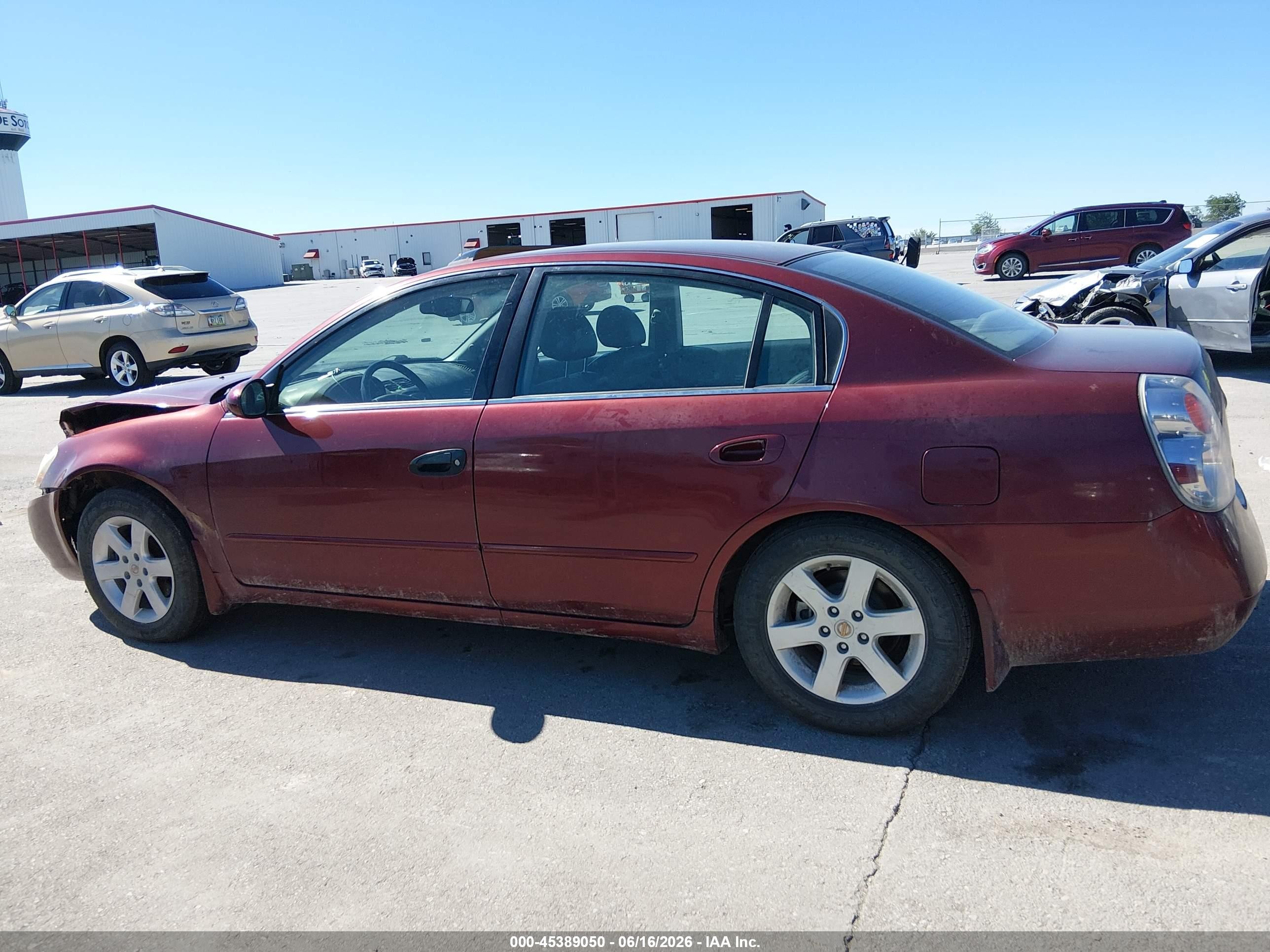 2002 Nissan Altima 2.5 Sl Maroon vin: 1N4AL11D62C161835
