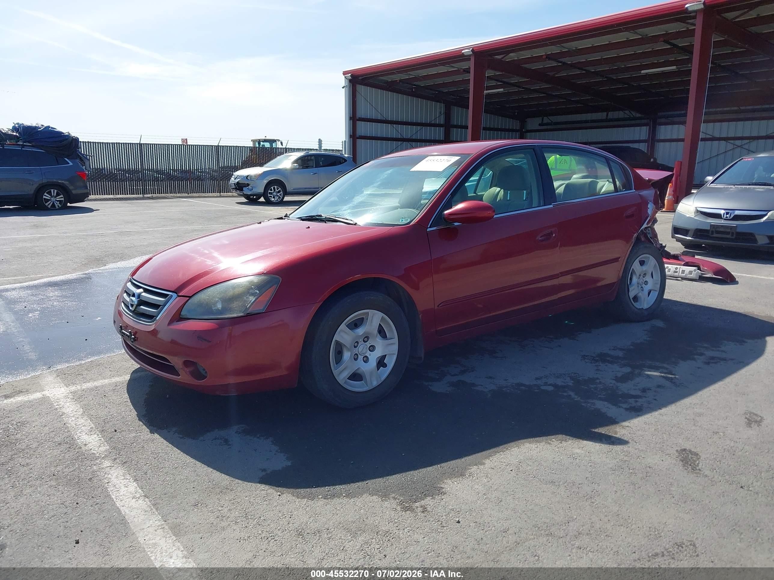 2003 Nissan Altima 2.5 S Burgundy vin: 1N4AL11D63C217905