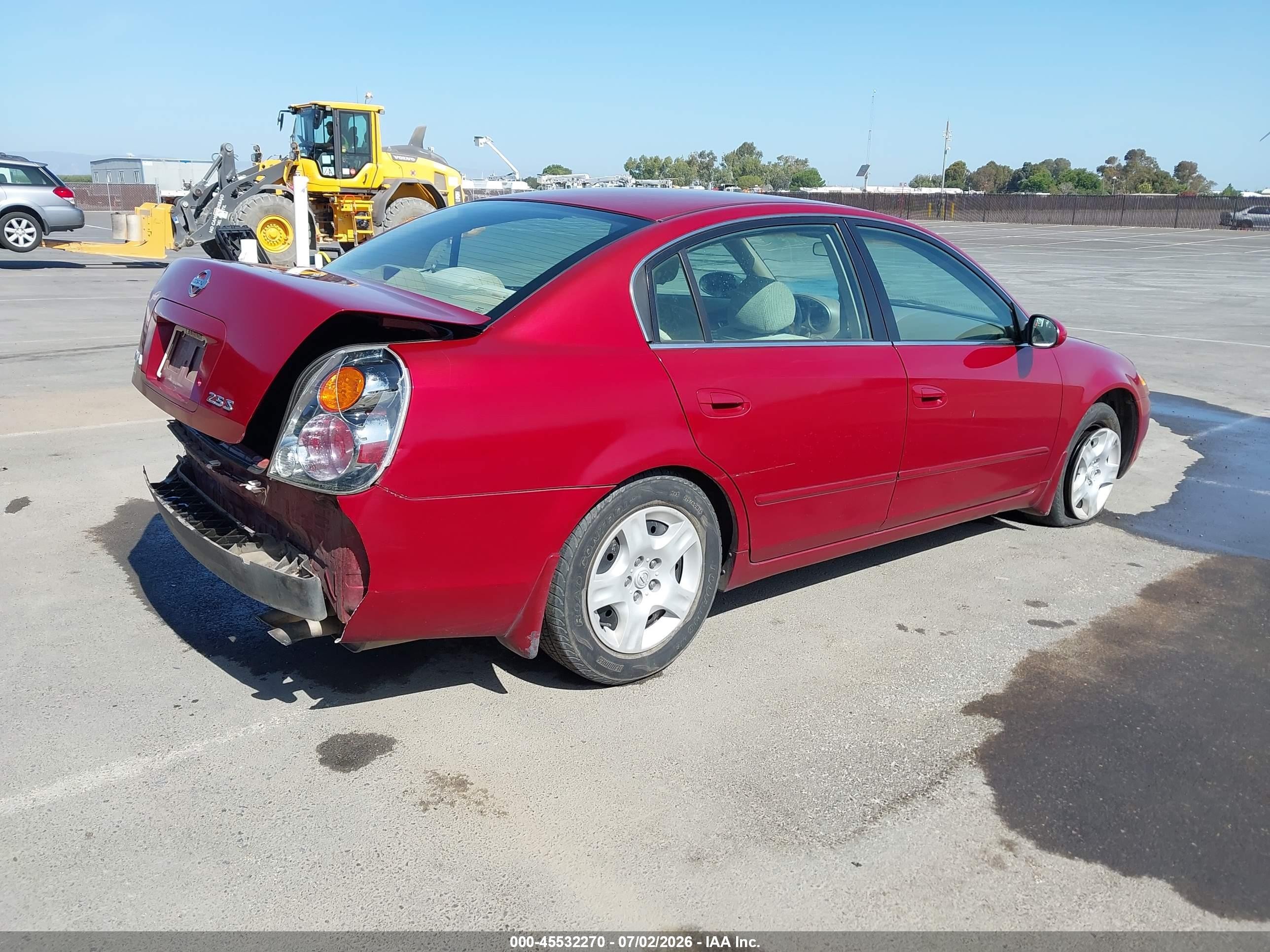 2003 Nissan Altima 2.5 S Burgundy vin: 1N4AL11D63C217905