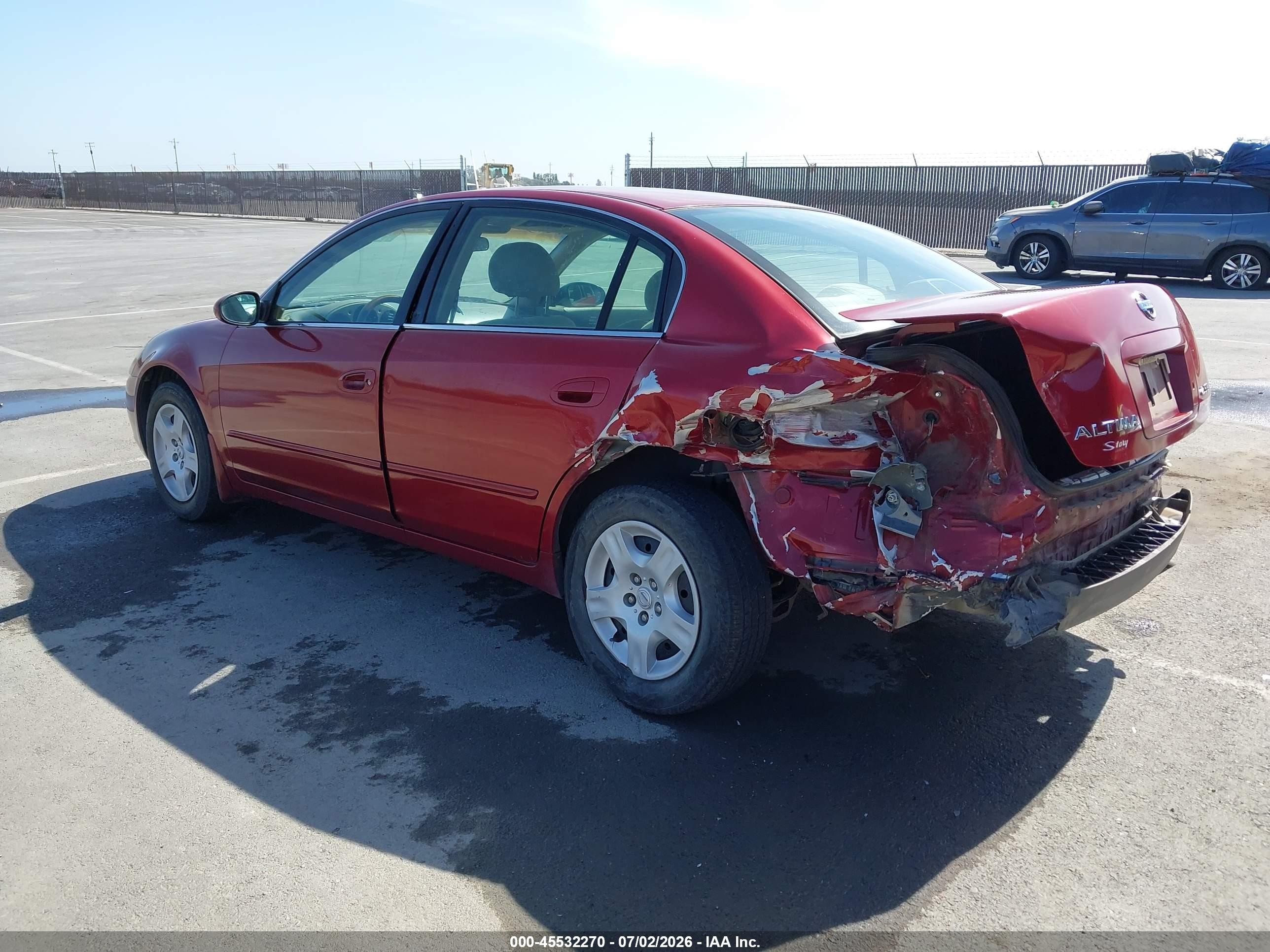 2003 Nissan Altima 2.5 S Burgundy vin: 1N4AL11D63C217905