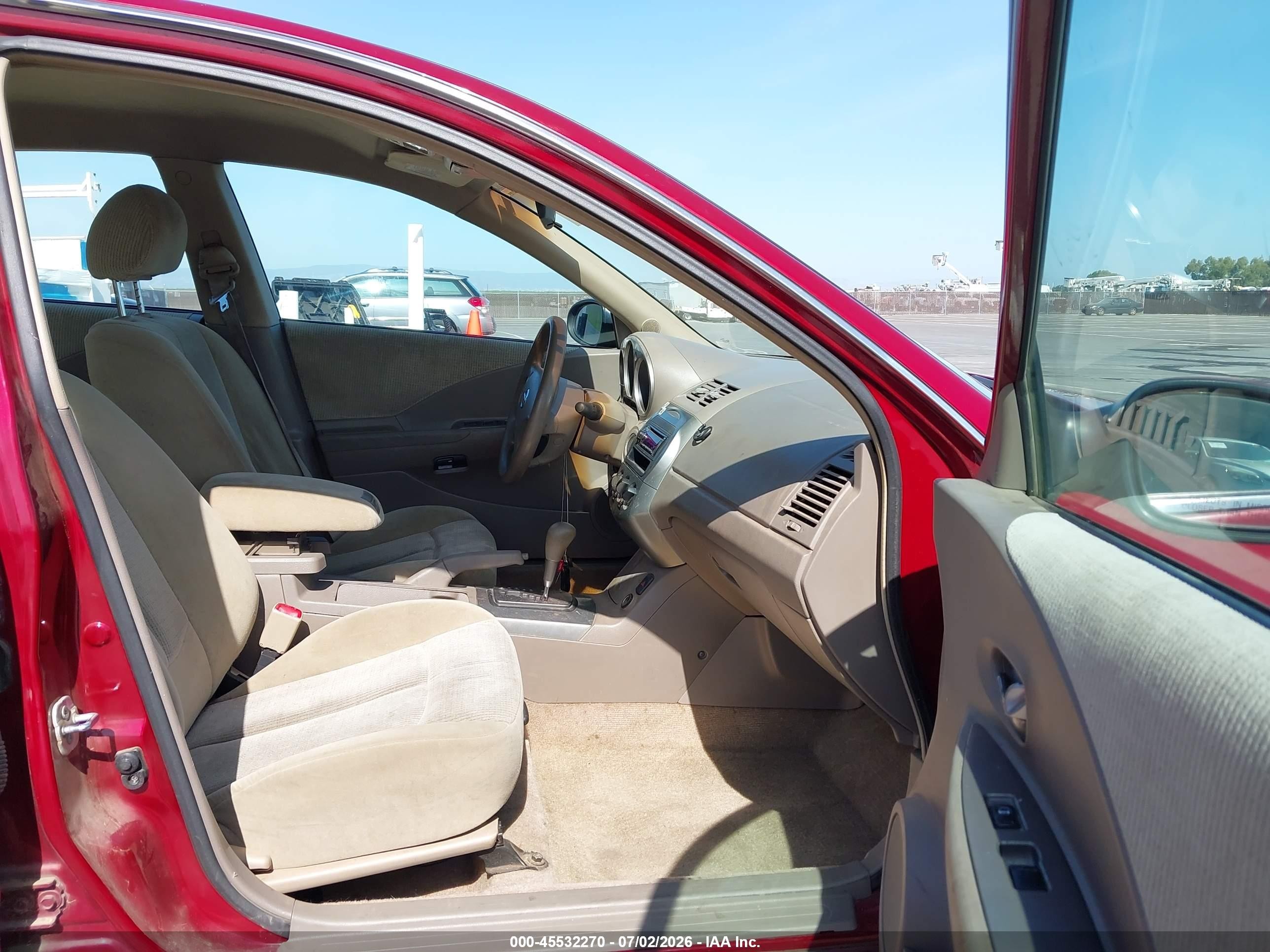 2003 Nissan Altima 2.5 S Burgundy vin: 1N4AL11D63C217905