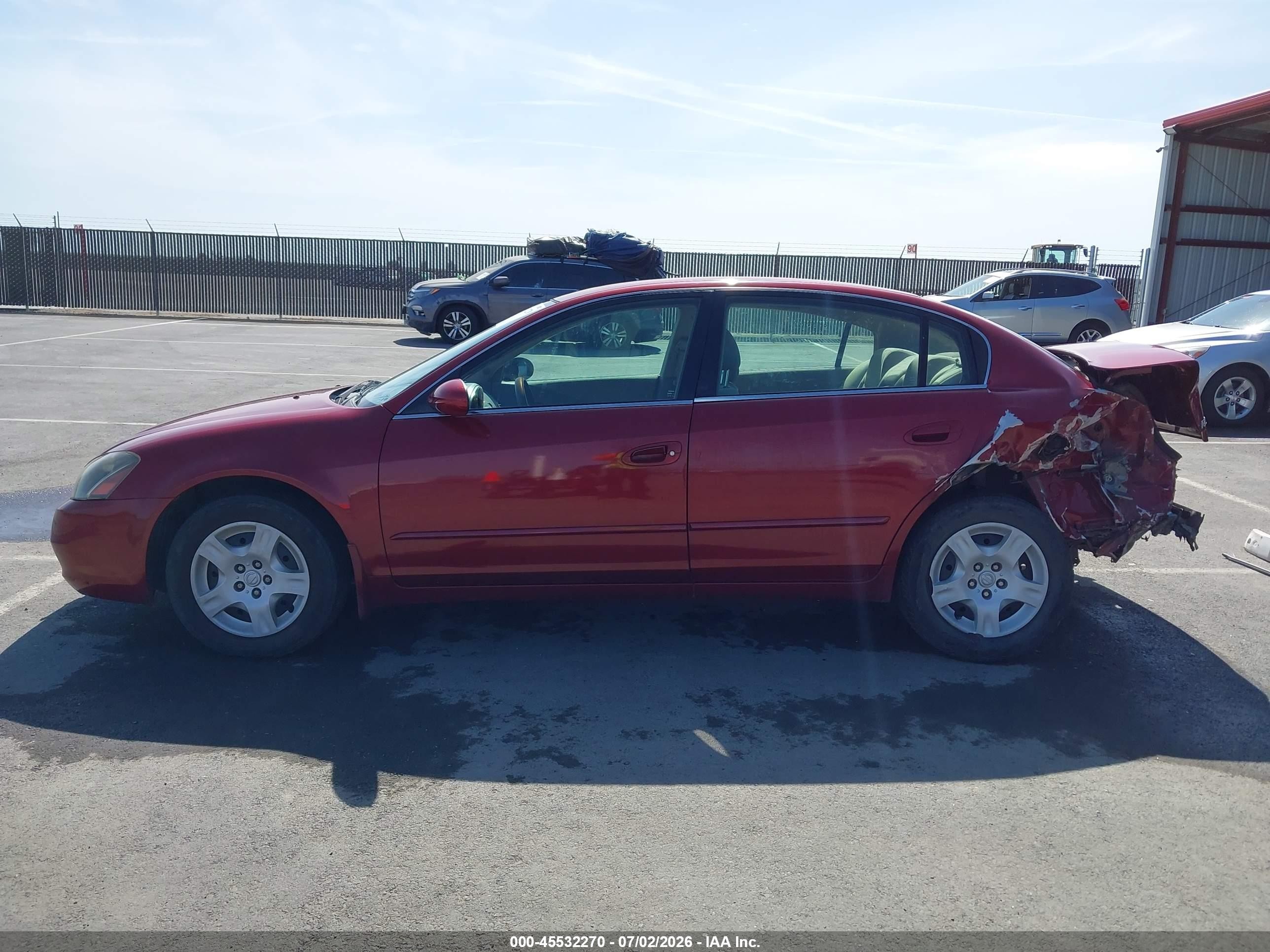 2003 Nissan Altima 2.5 S Burgundy vin: 1N4AL11D63C217905
