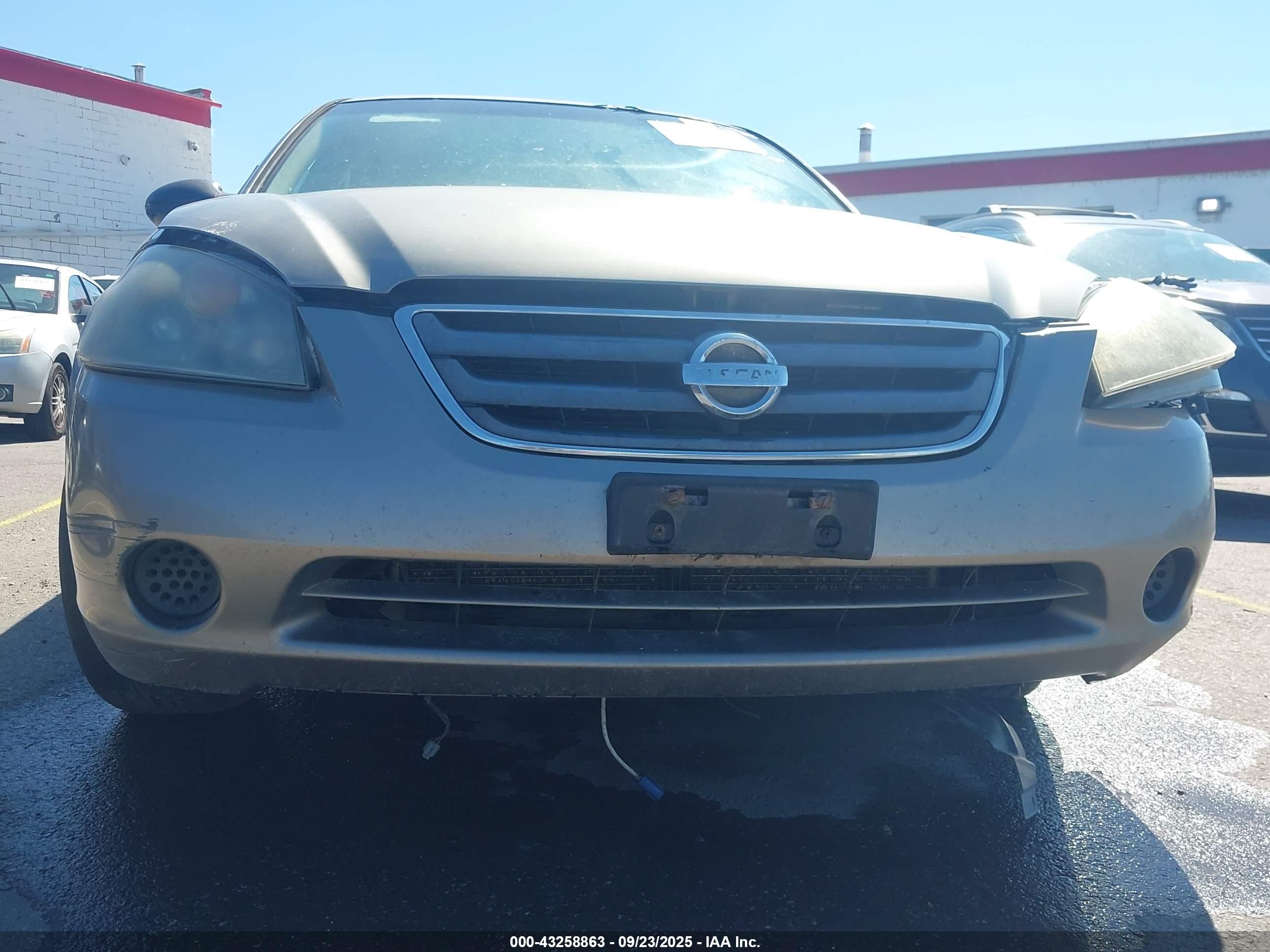 2003 Nissan Altima 2.5 S Gray vin: 1N4AL11D63C342404