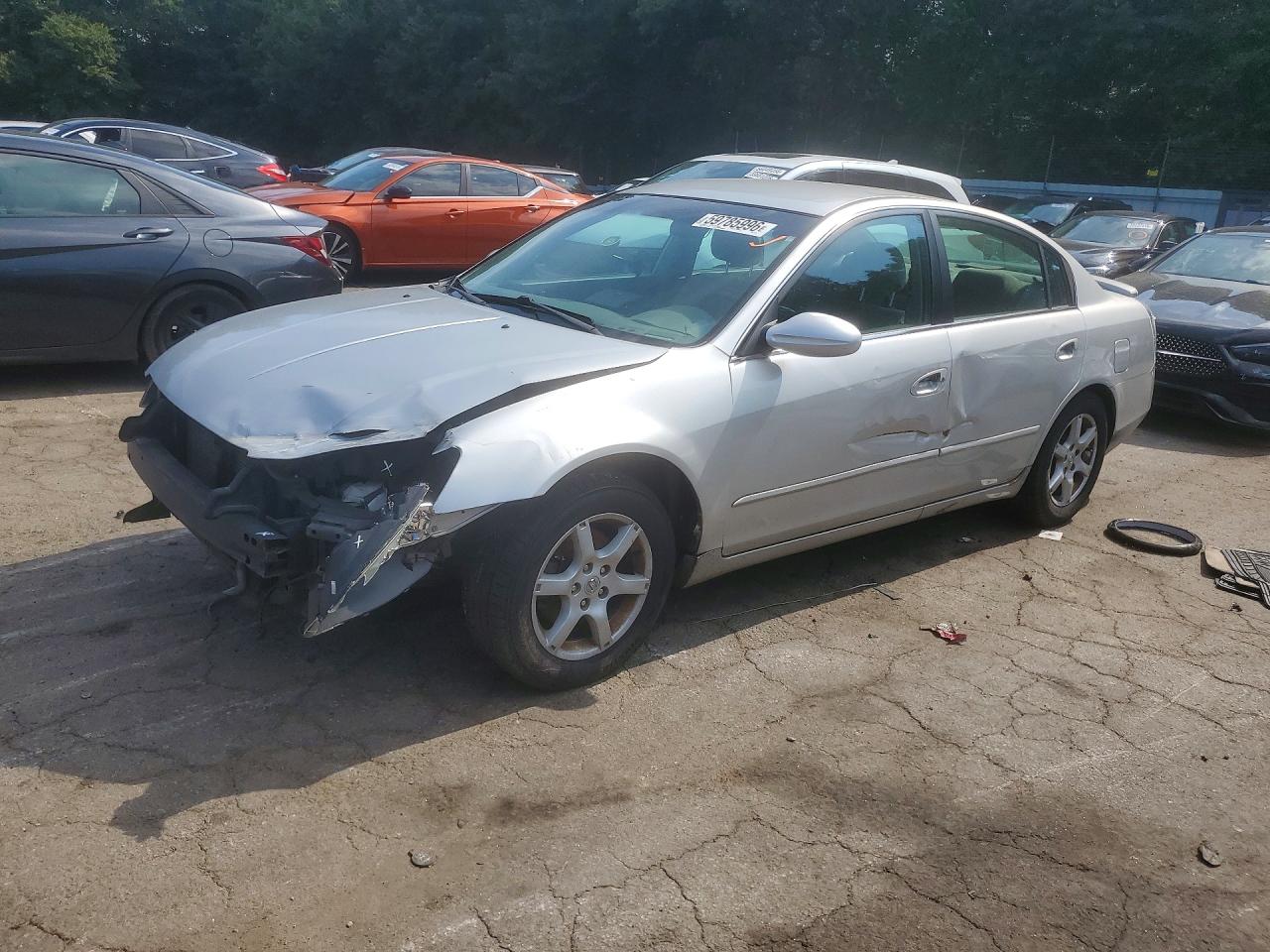 2005 Nissan Altima 2.5 Gray vin: 1N4AL11D65C154114