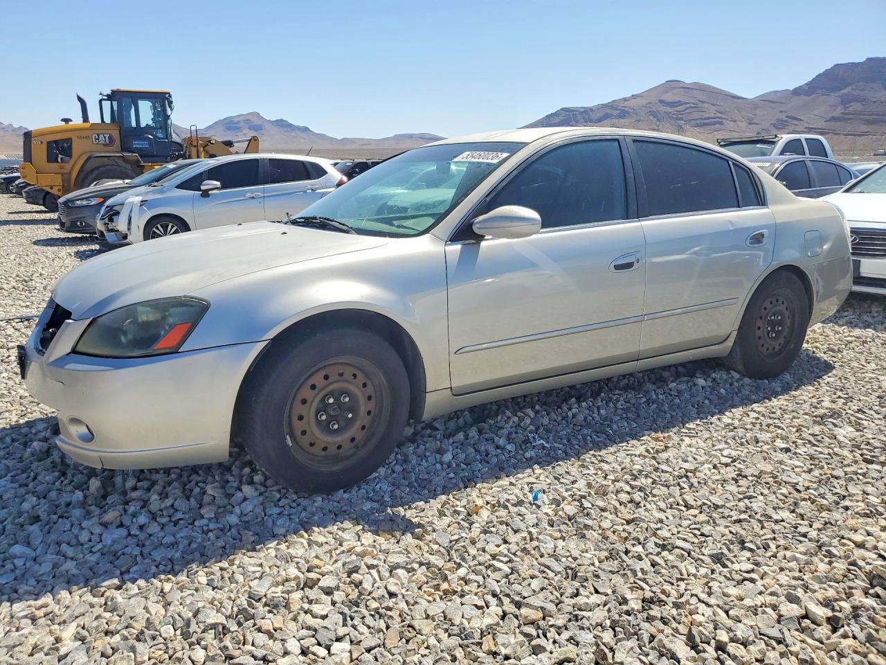 2005 Nissan Altima 2.5 Silver vin: 1N4AL11D65N414807