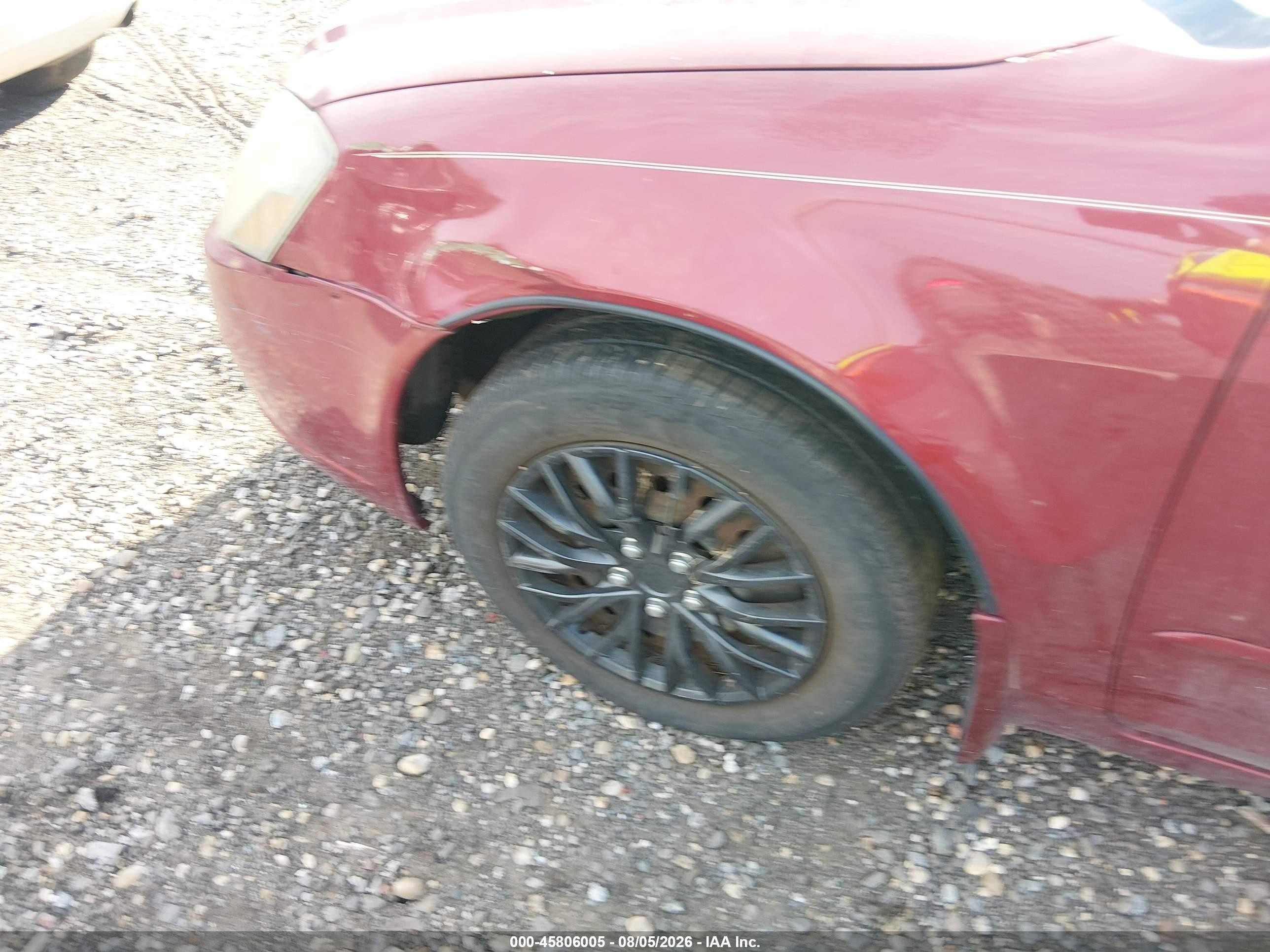 2005 Nissan Altima 2.5 S Red vin: 1N4AL11D65N427394