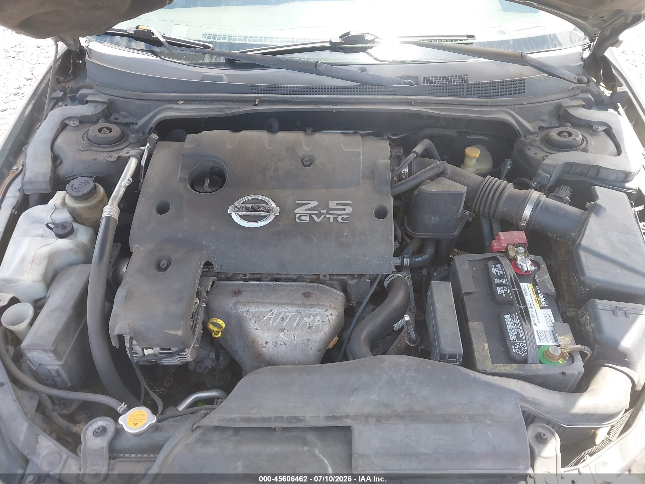 2005 Nissan Altima 2.5 S Gray vin: 1N4AL11D65N904096