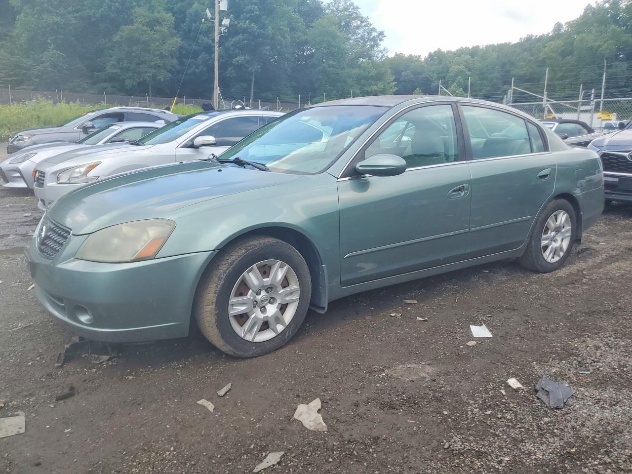 2006 Nissan Altima 2.5 Blue vin: 1N4AL11D66C128632