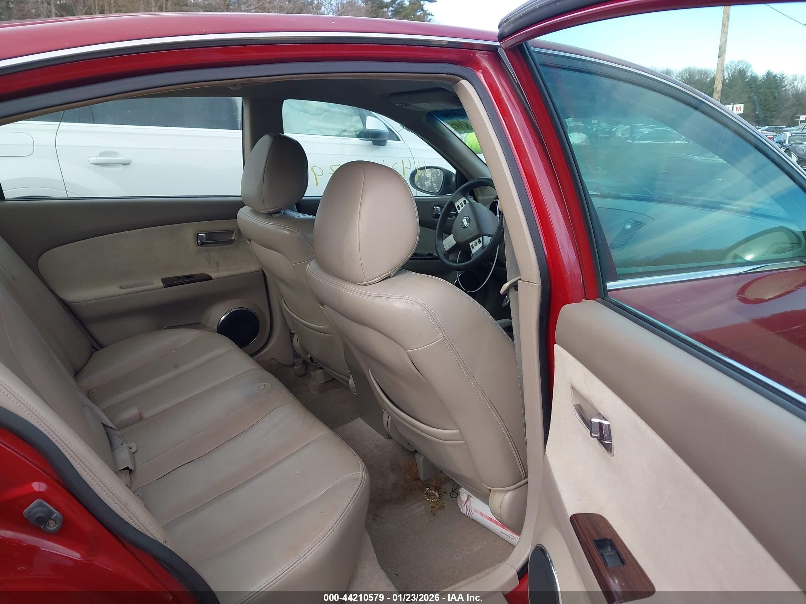 2006 Nissan Altima 2.5 S Красный vin: 1N4AL11D66C147696