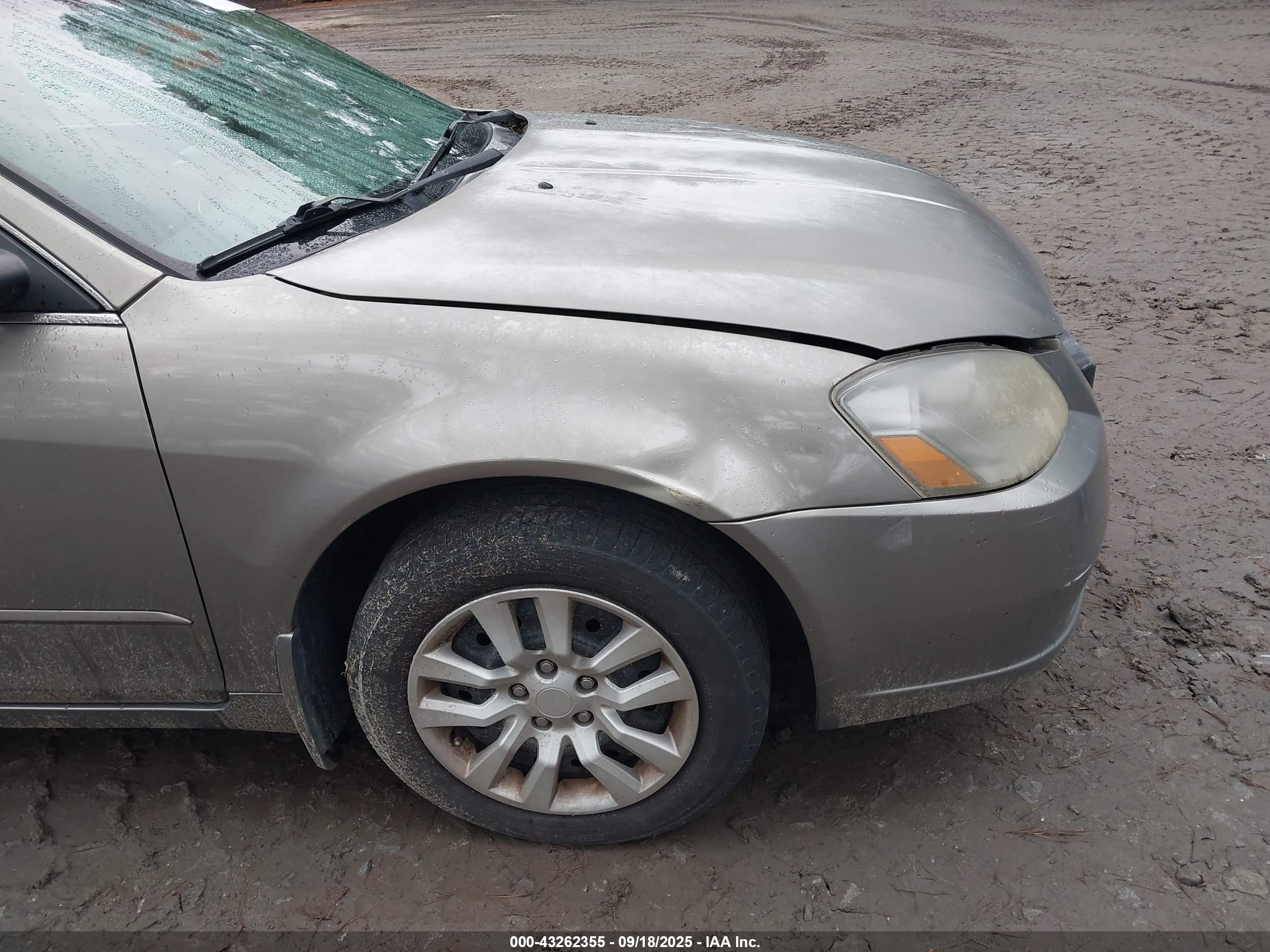 2006 Nissan Altima 2.5 S Gray vin: 1N4AL11D66C163543