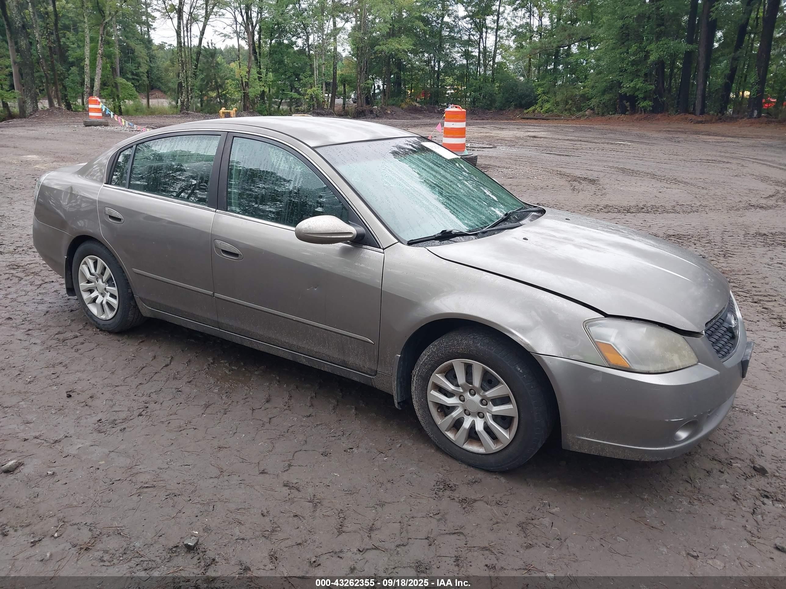 2006 Nissan Altima 2.5 S Серый vin: 1N4AL11D66C163543