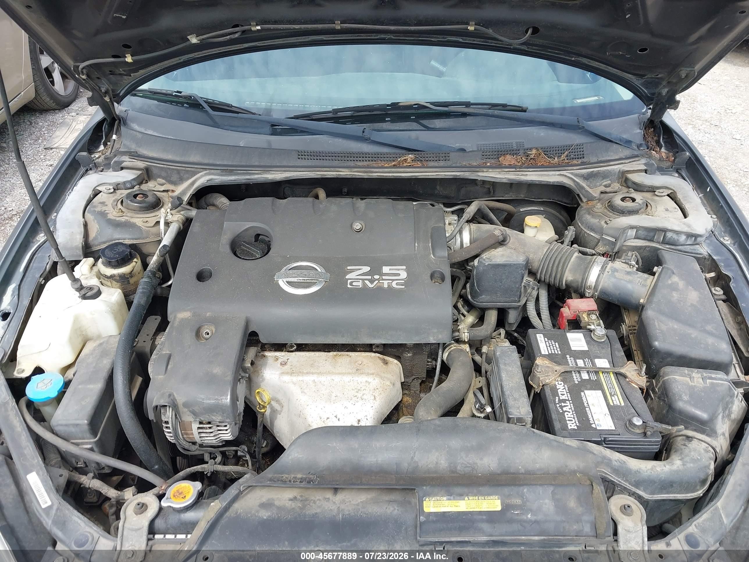 2006 Nissan Altima 2.5 S Серый vin: 1N4AL11D66C266770