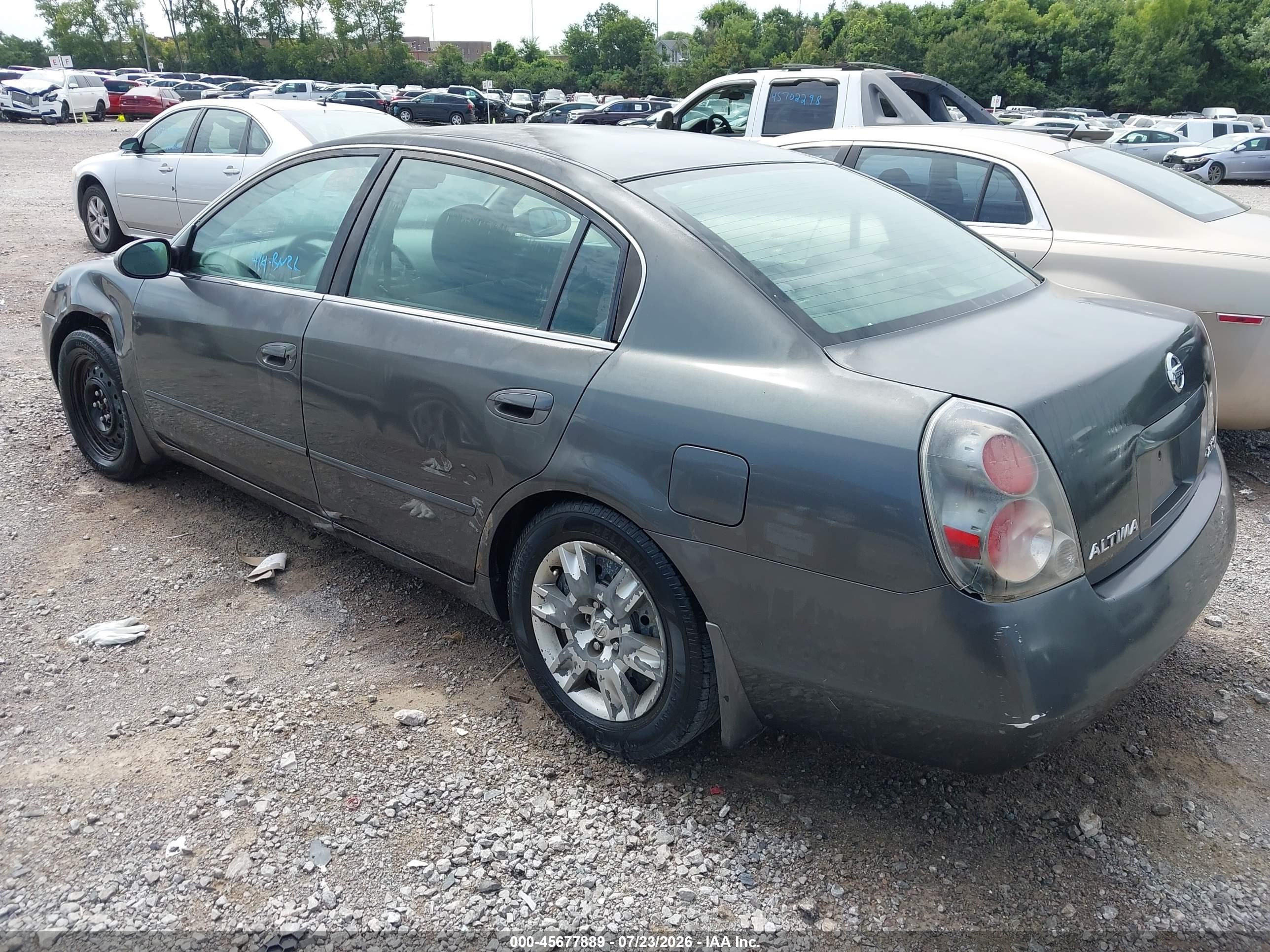 2006 Nissan Altima 2.5 S Серый vin: 1N4AL11D66C266770