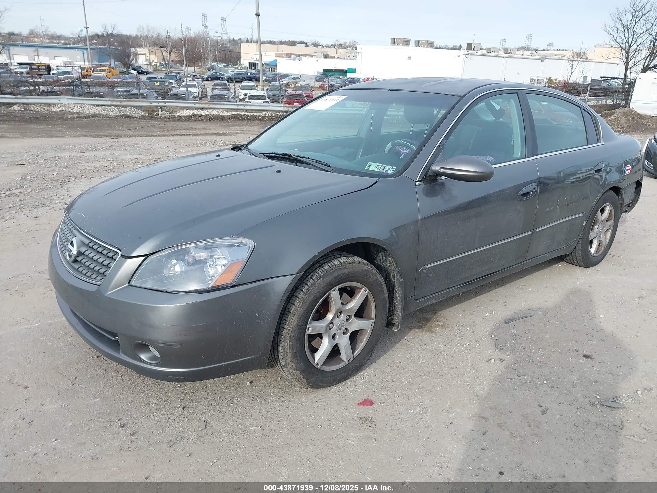 2006 Nissan Altima 2.5 S Gray vin: 1N4AL11D66N302364
