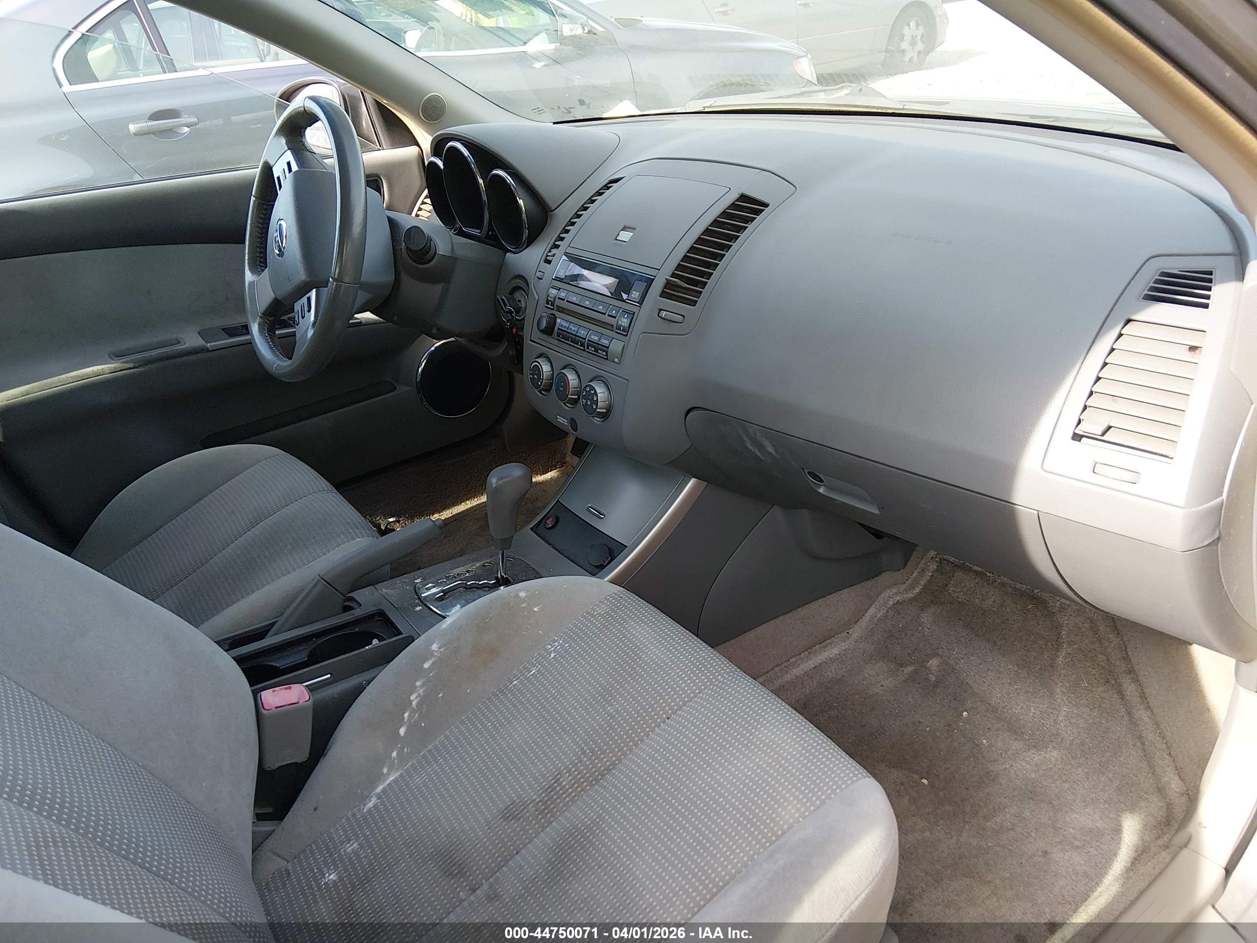 2006 Nissan Altima 2.5 S Gold vin: 1N4AL11D66N304566