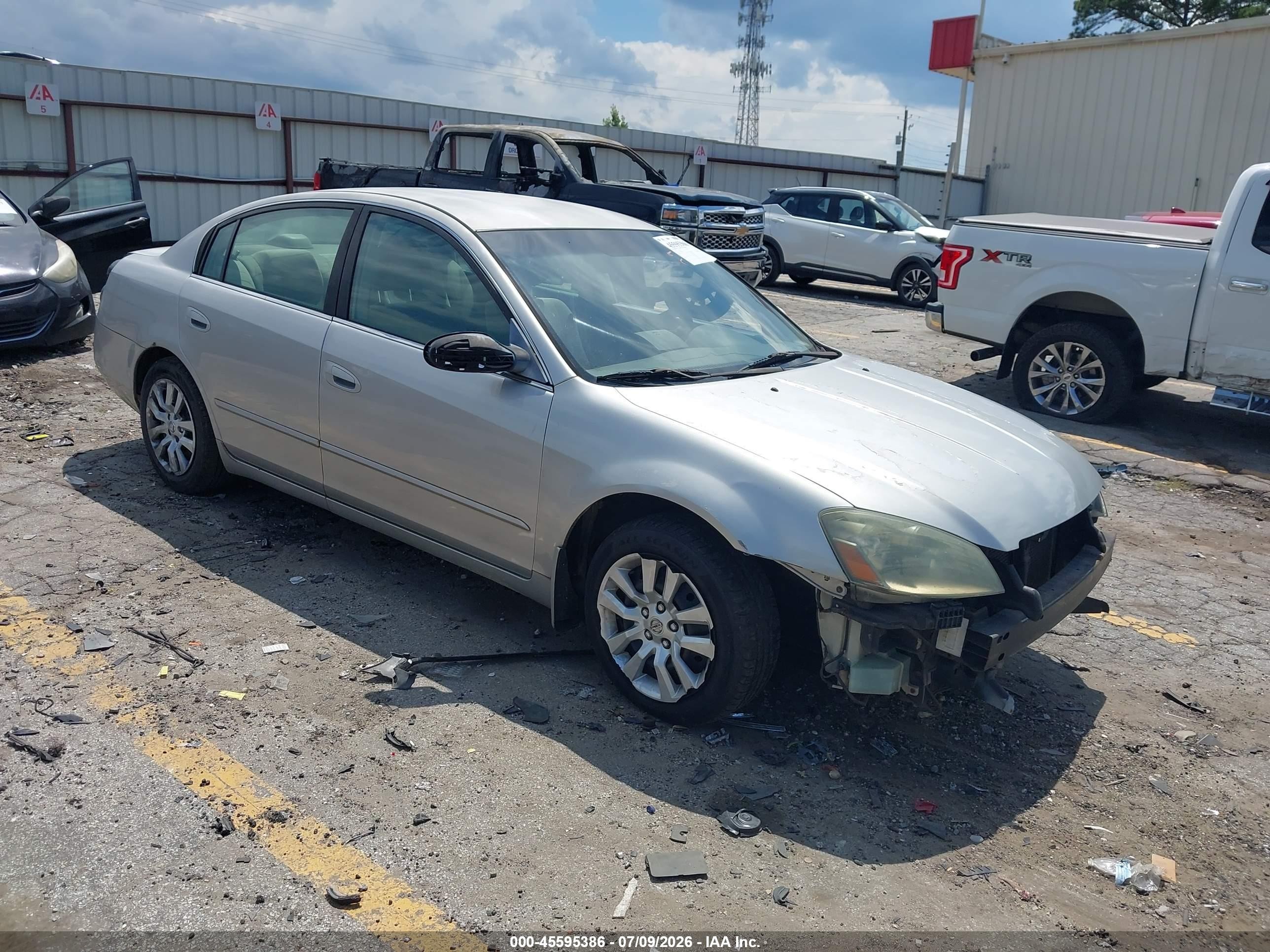 2006 Nissan Altima 2.5 S Серебряный vin: 1N4AL11D66N314126