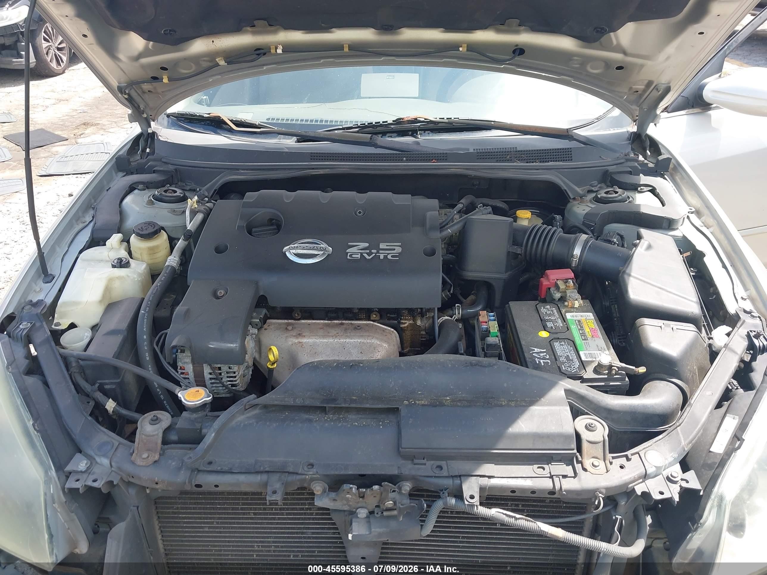 2006 Nissan Altima 2.5 S Silver vin: 1N4AL11D66N314126