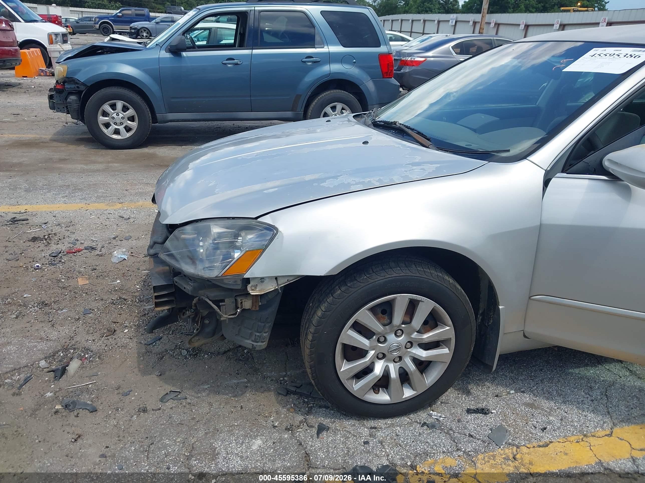 2006 Nissan Altima 2.5 S Silver vin: 1N4AL11D66N314126