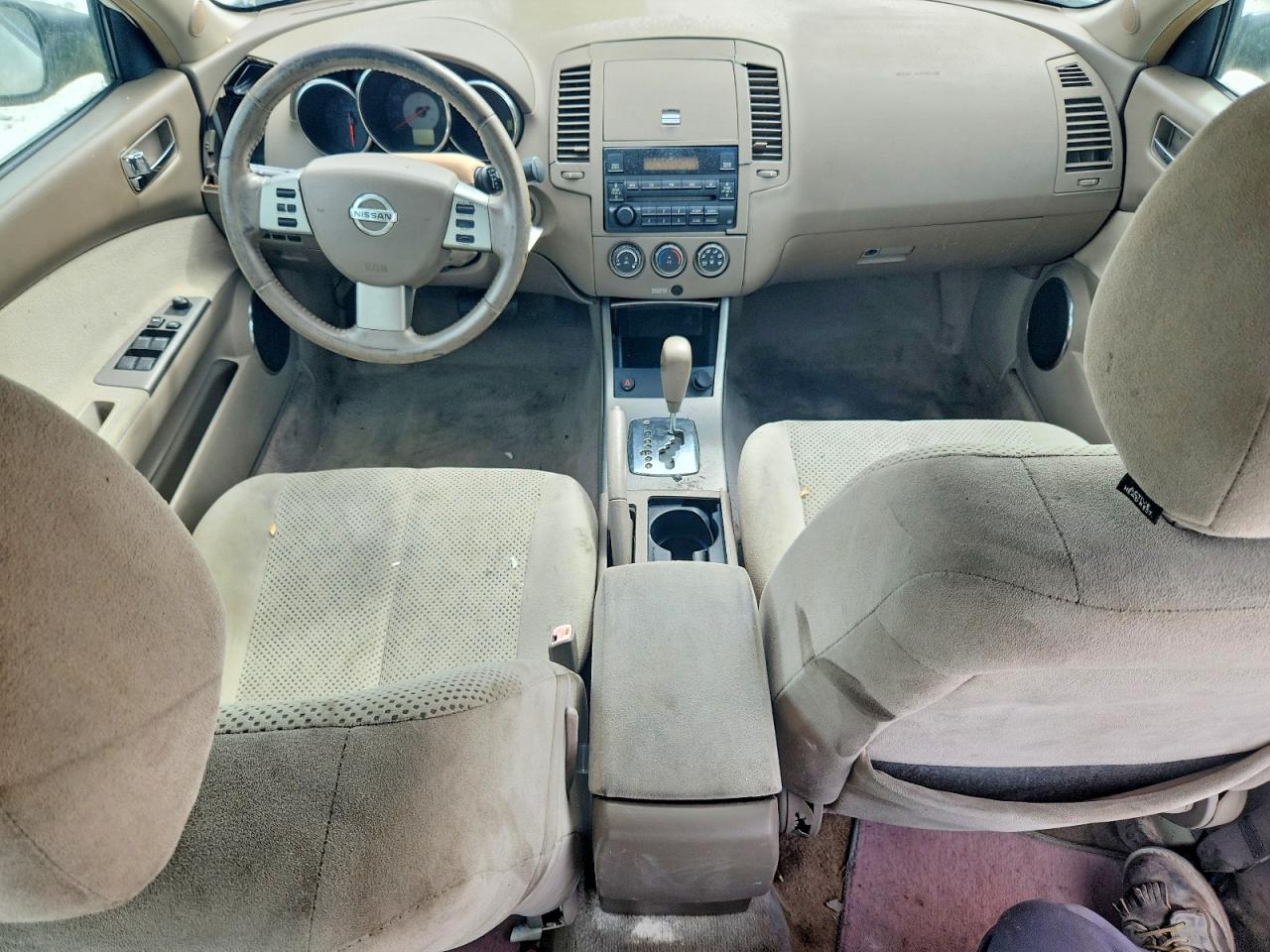 2006 Nissan Altima 2.5 Белый vin: 1N4AL11D66N333761