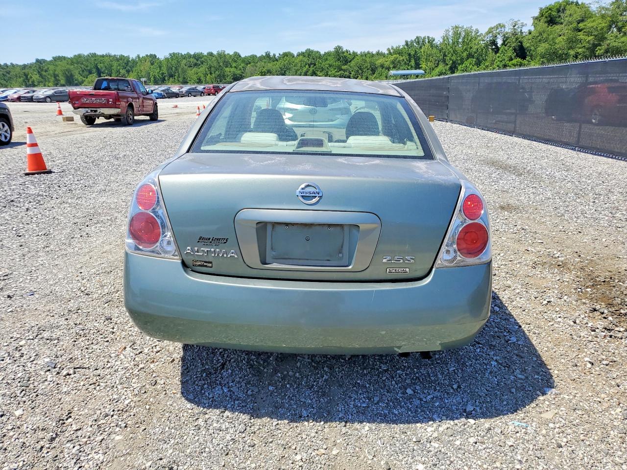 2006 Nissan Altima 2.5 Turquoise vin: 1N4AL11D66N350723