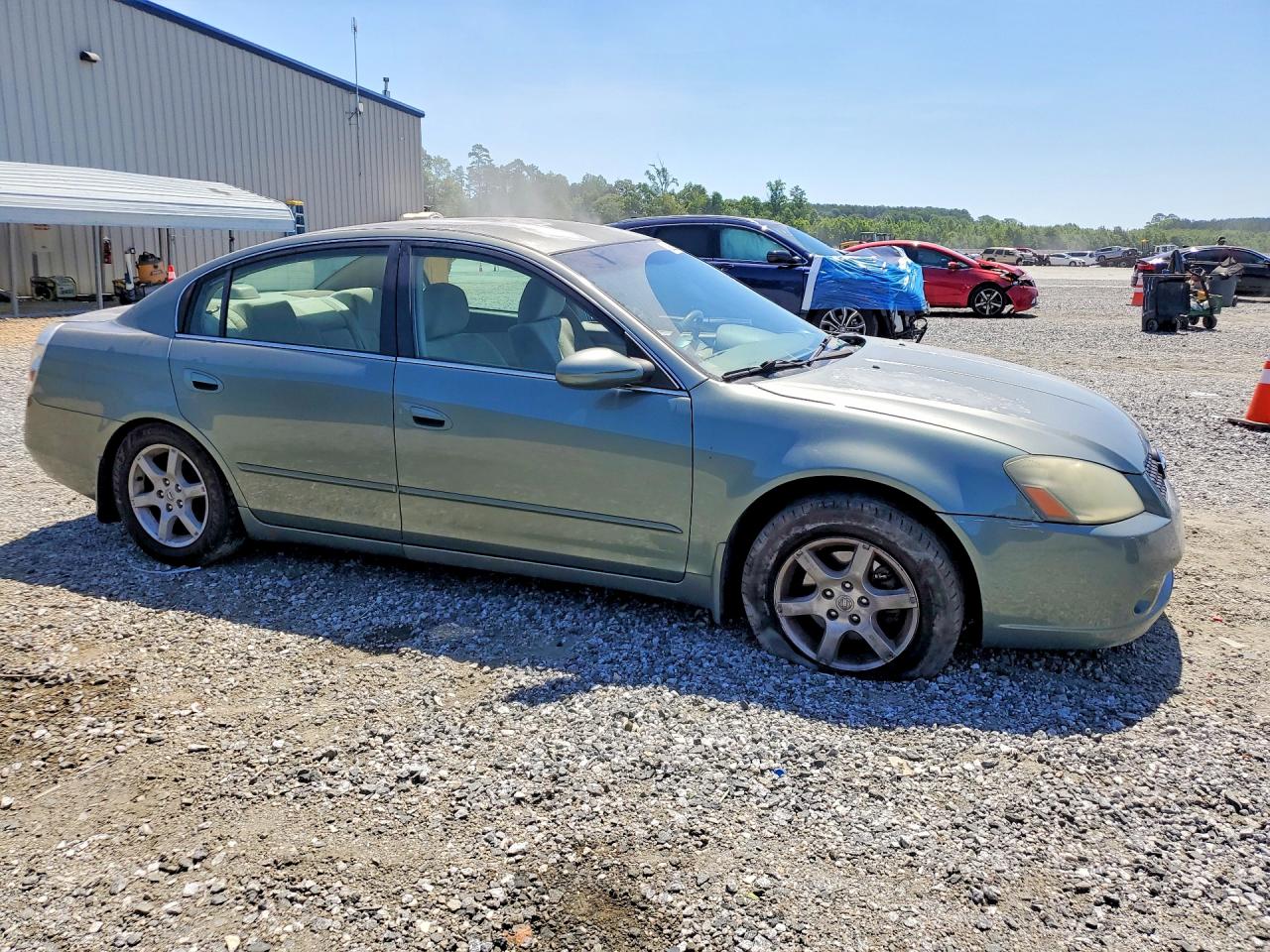 2006 Nissan Altima 2.5 Turquoise vin: 1N4AL11D66N350723