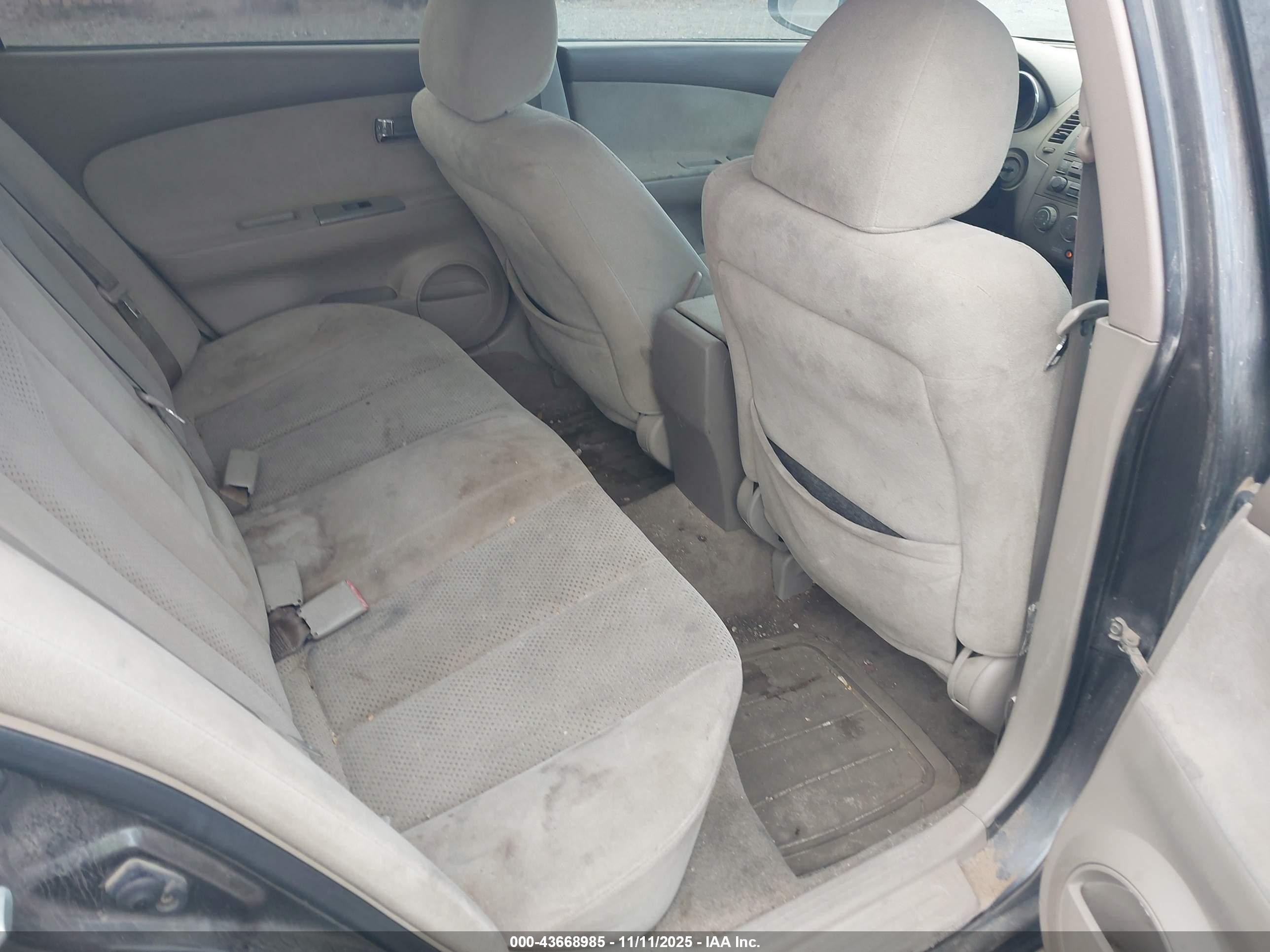 2006 Nissan Altima 2.5 S Gray vin: 1N4AL11D66N408698