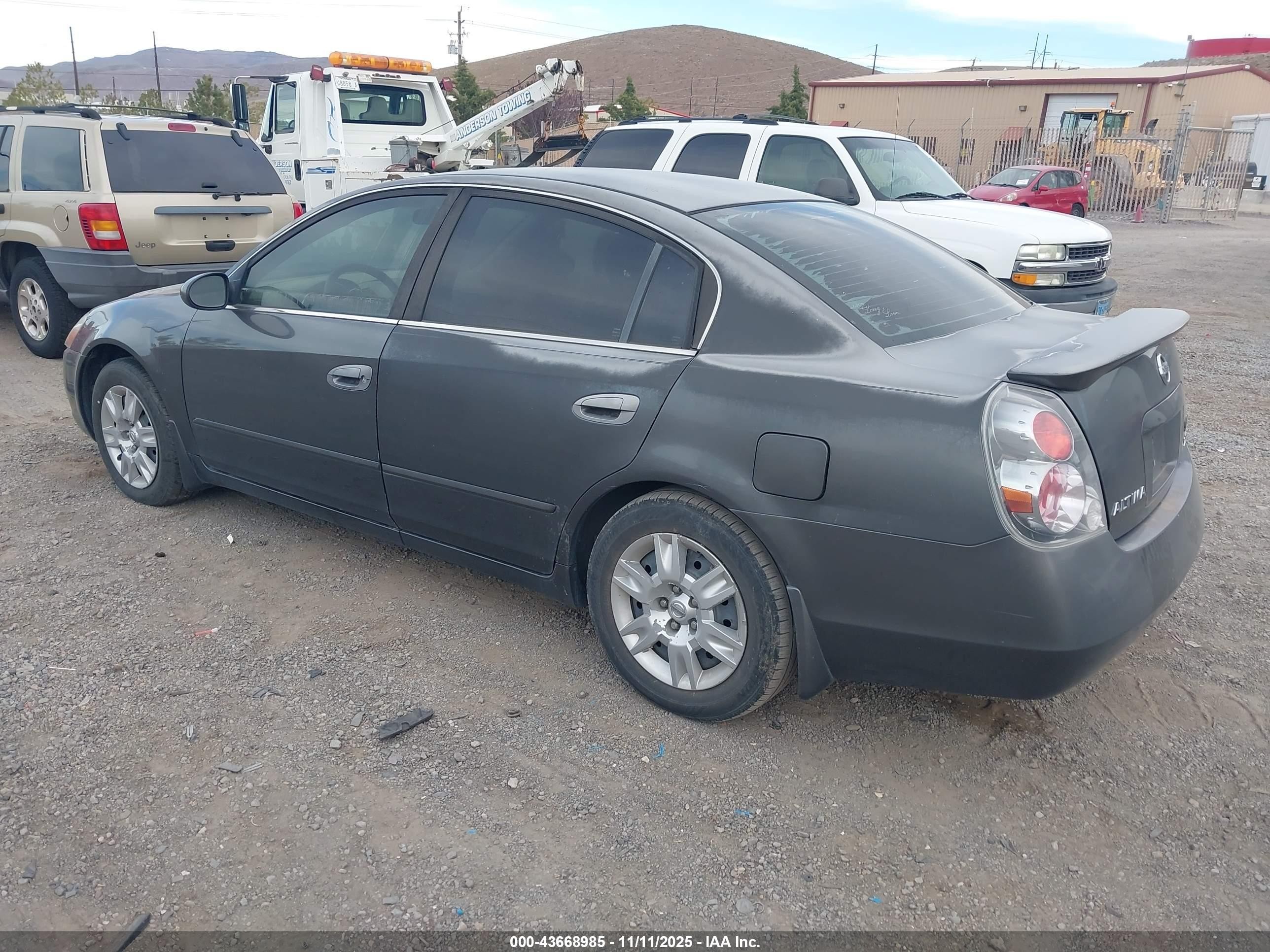 2006 Nissan Altima 2.5 S Gray vin: 1N4AL11D66N408698