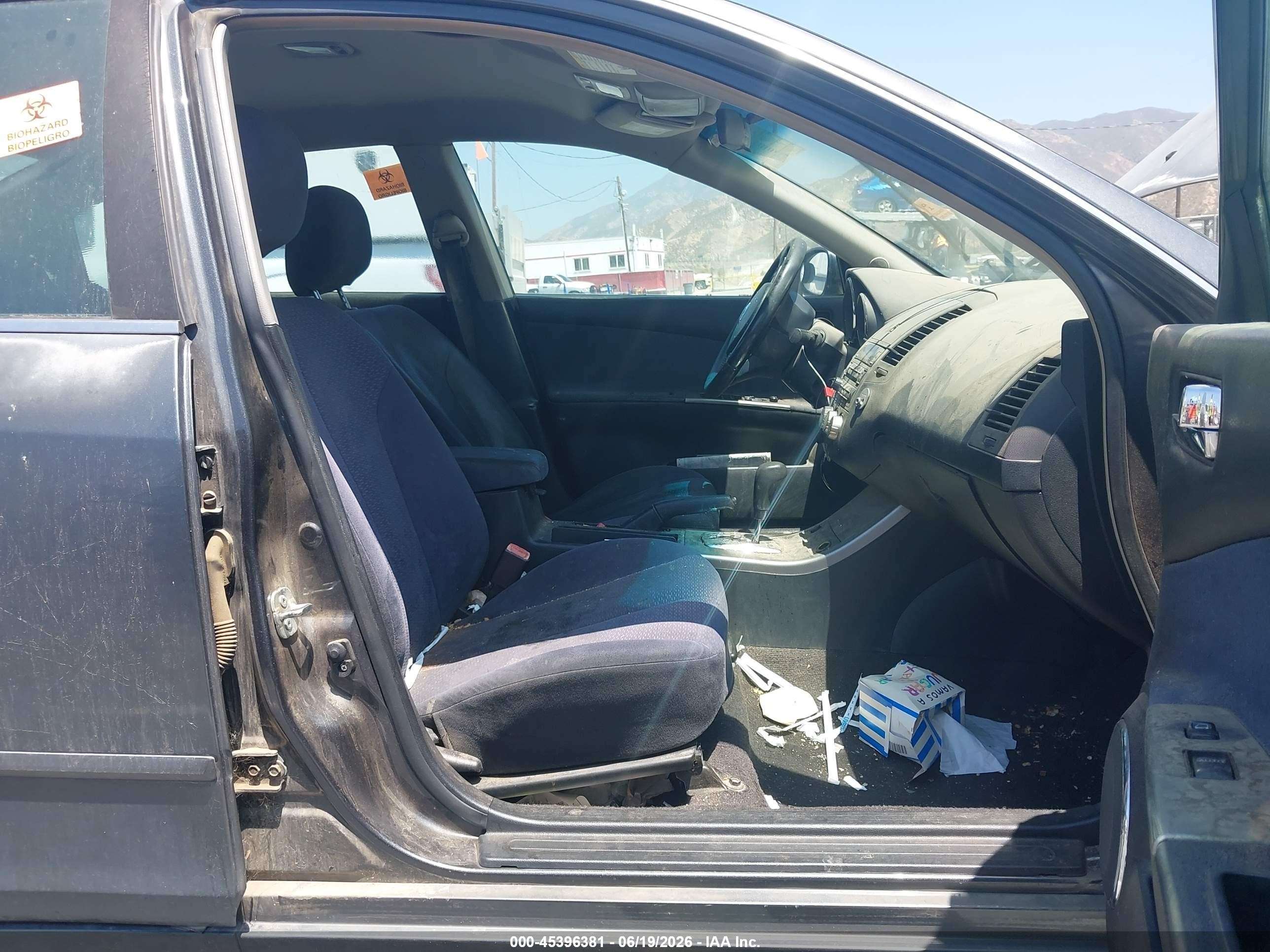 2006 Nissan Altima 2.5 S Gray vin: 1N4AL11D66N415991