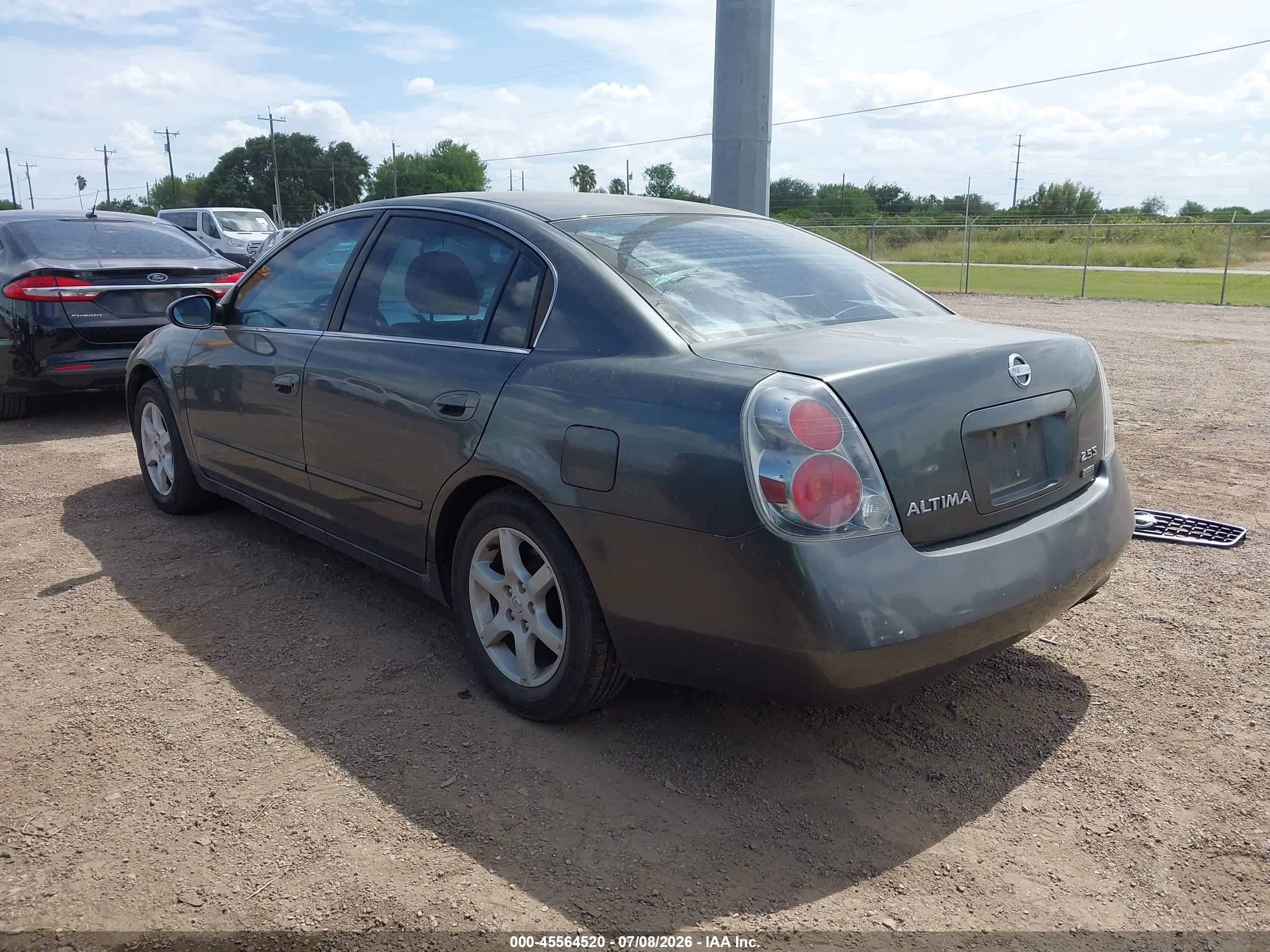 2006 Nissan Altima 2.5 S Gray vin: 1N4AL11D66N420060