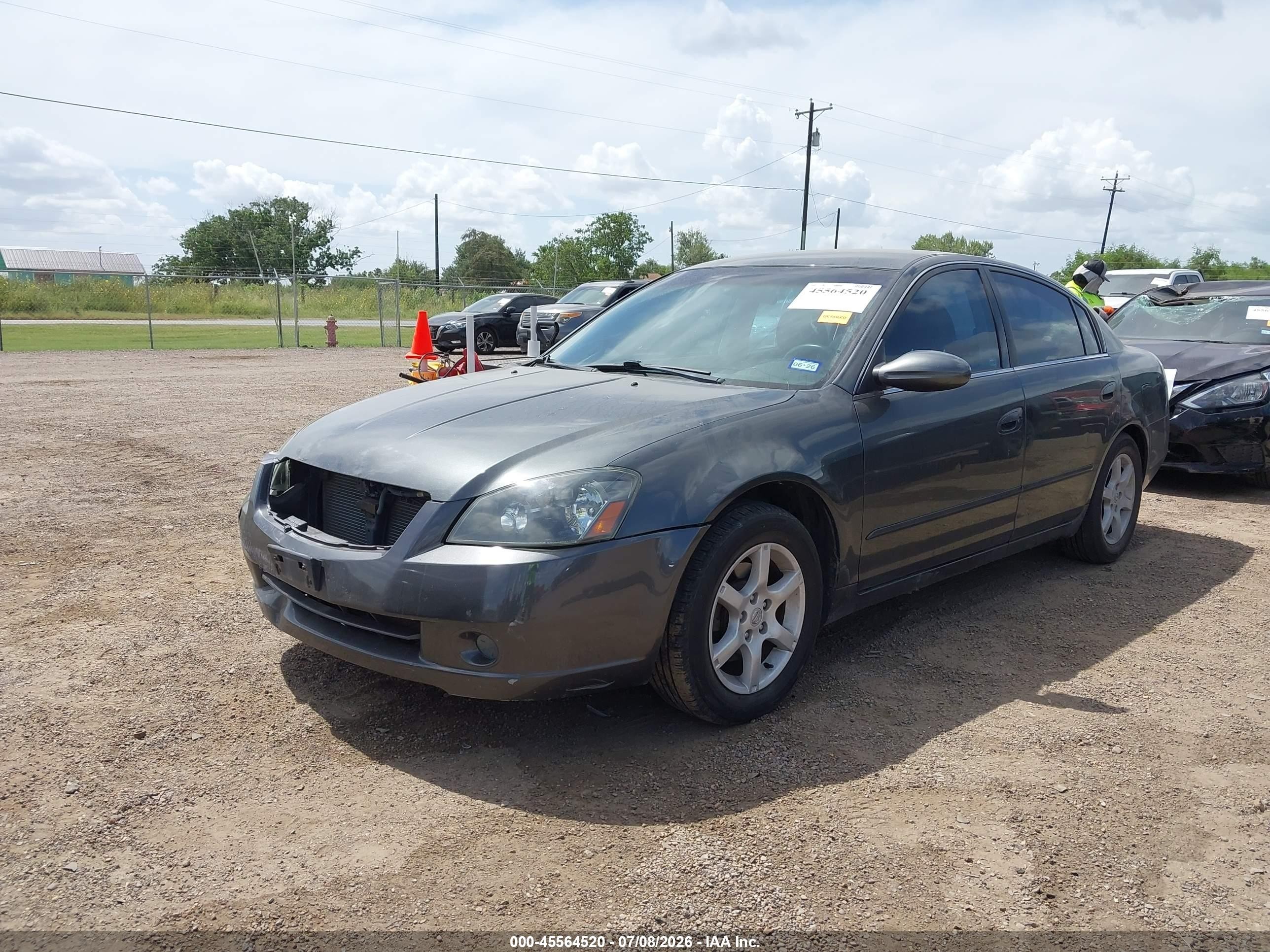 2006 Nissan Altima 2.5 S Gray vin: 1N4AL11D66N420060