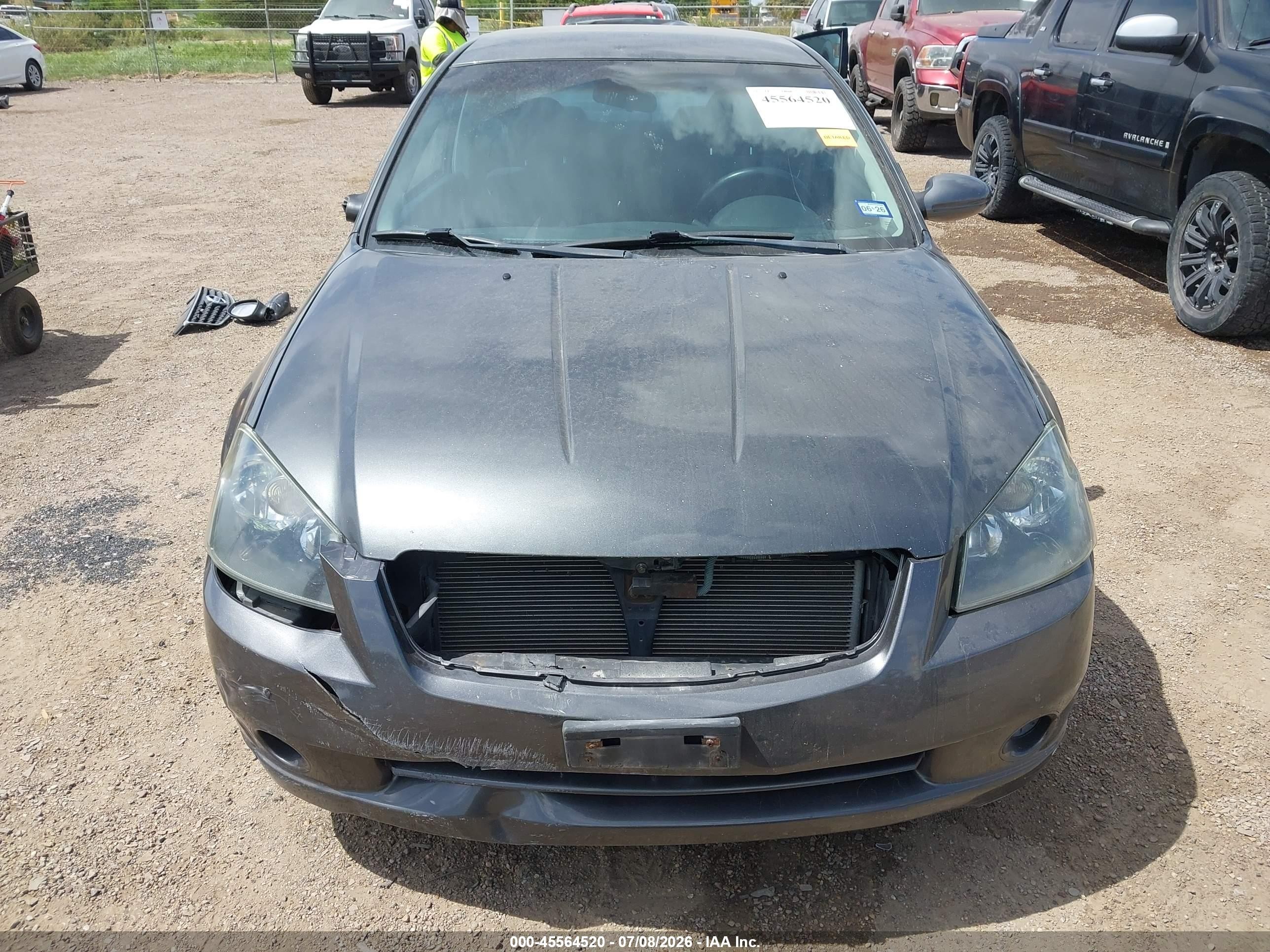 2006 Nissan Altima 2.5 S Gray vin: 1N4AL11D66N420060