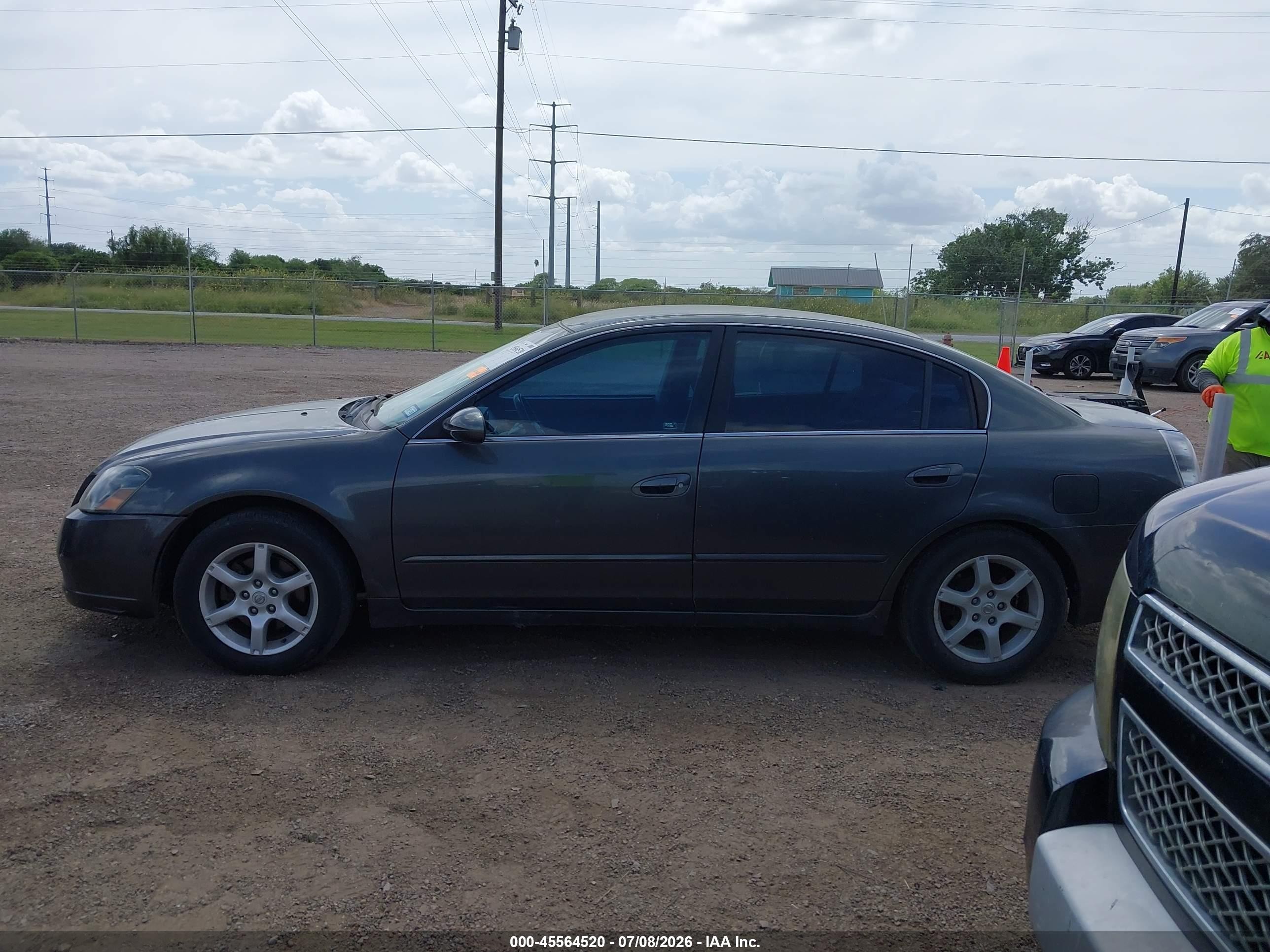 2006 Nissan Altima 2.5 S Gray vin: 1N4AL11D66N420060