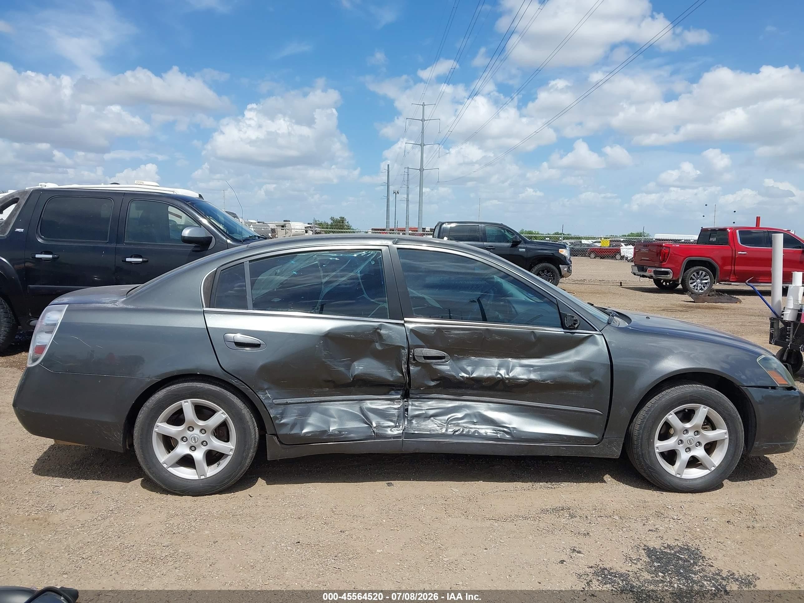 2006 Nissan Altima 2.5 S Gray vin: 1N4AL11D66N420060