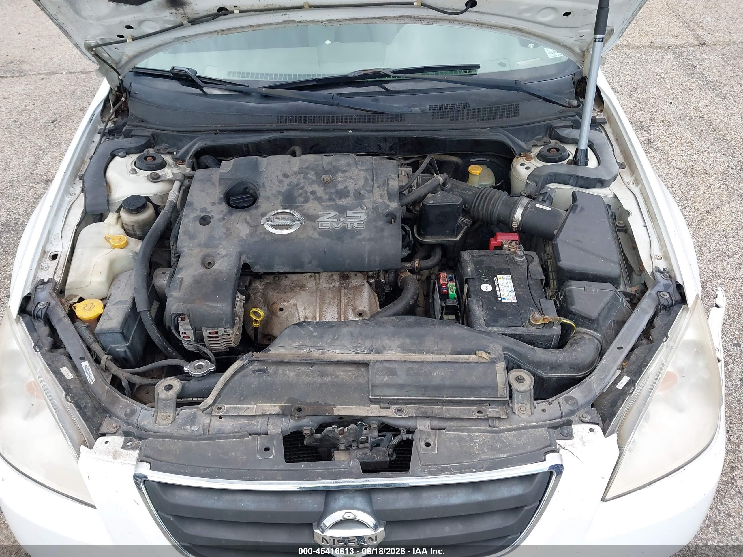 2002 Nissan Altima 2.5 S White vin: 1N4AL11D72C144901