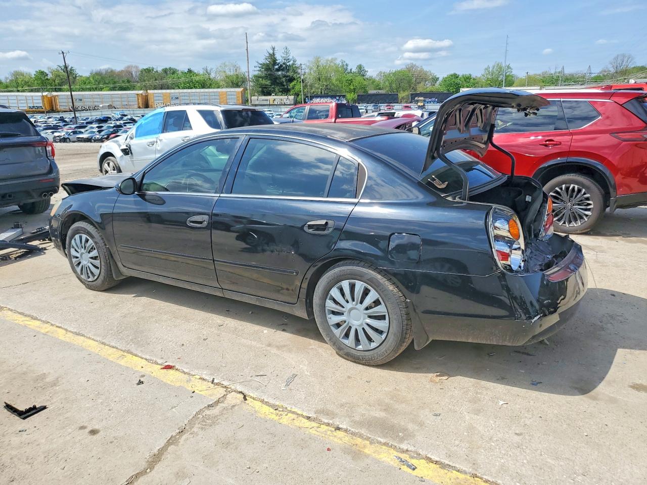 2003 Nissan Altima 2.5 Black vin: 1N4AL11D73C139487