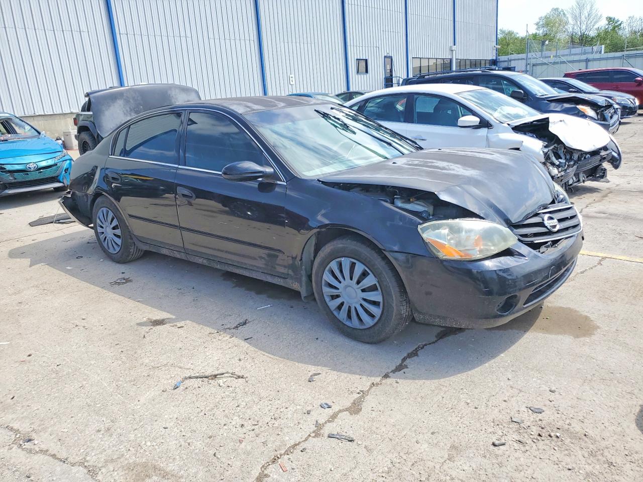 2003 Nissan Altima 2.5 Black vin: 1N4AL11D73C139487